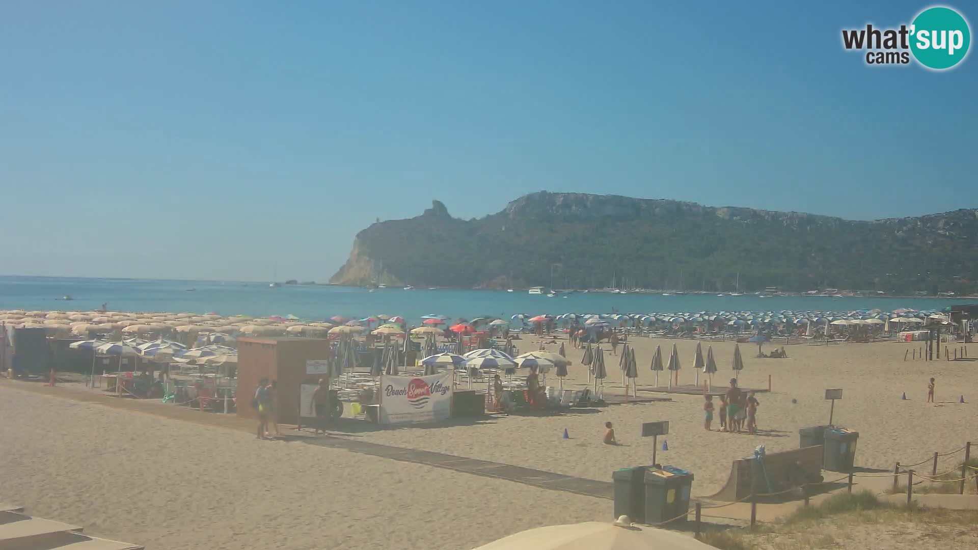 Webcam plage de Poetto | Cagliari | Sardaigne