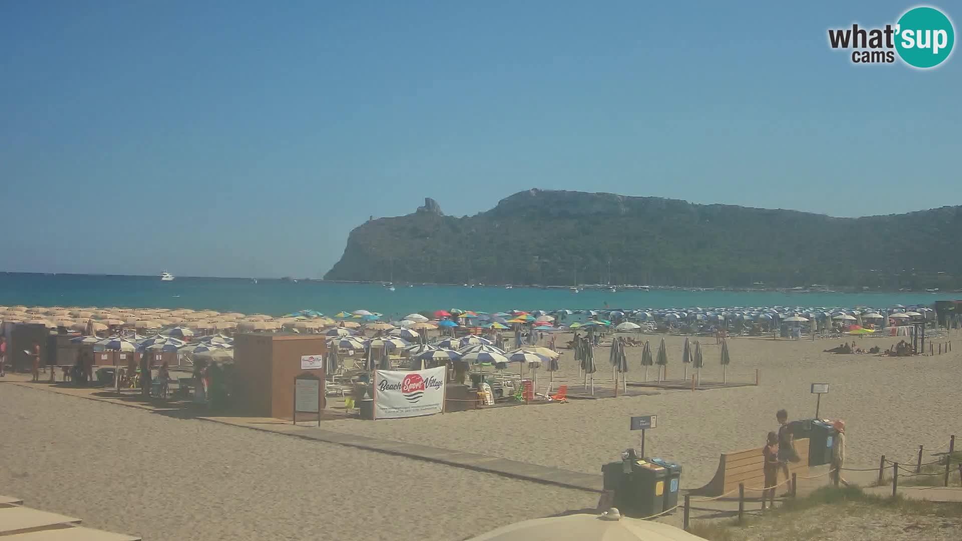 Webcam spiaggia del Poetto | Cagliari | Sardegna