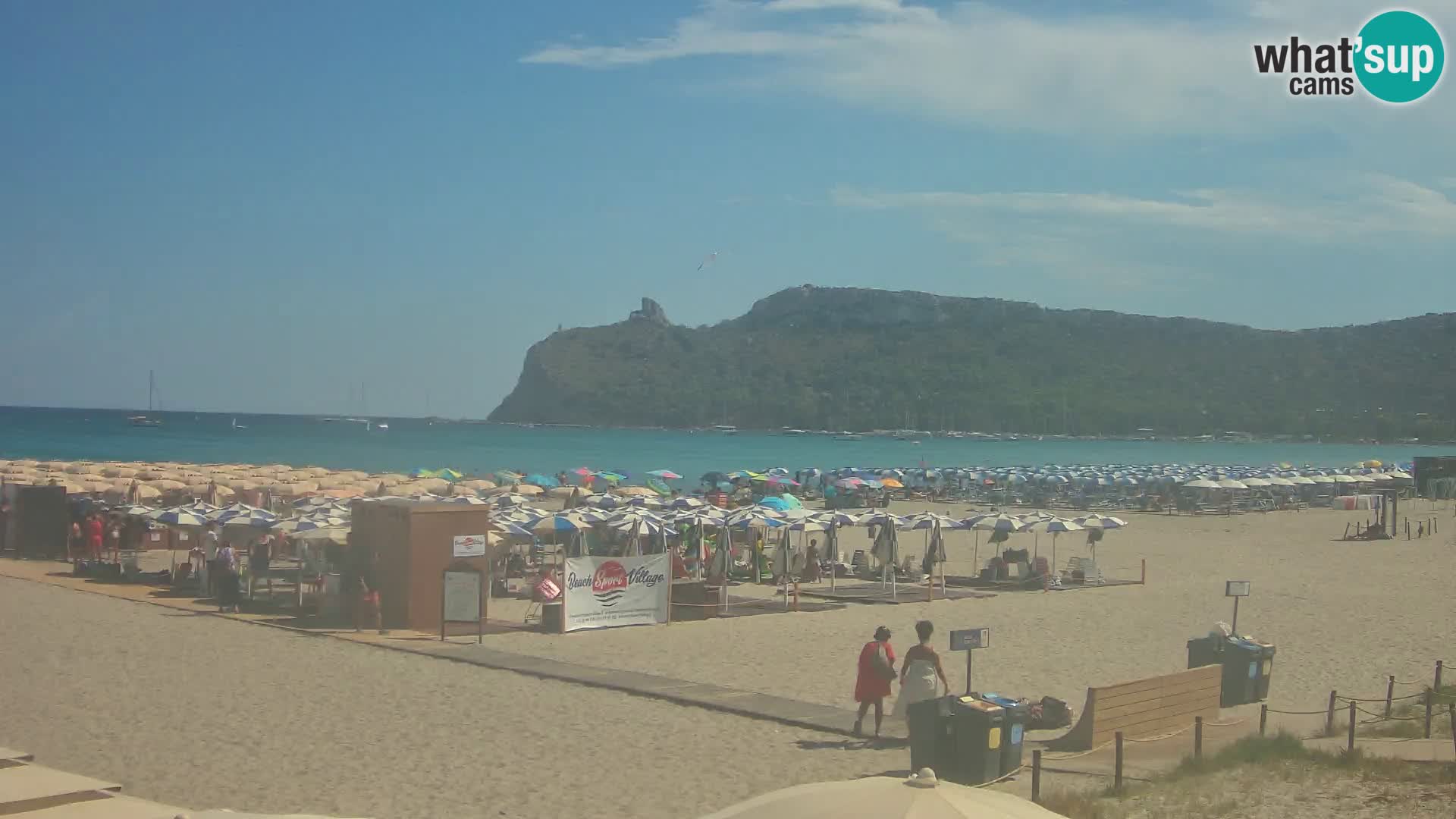 Poetto beach webcam | Cagliari | Sardinia