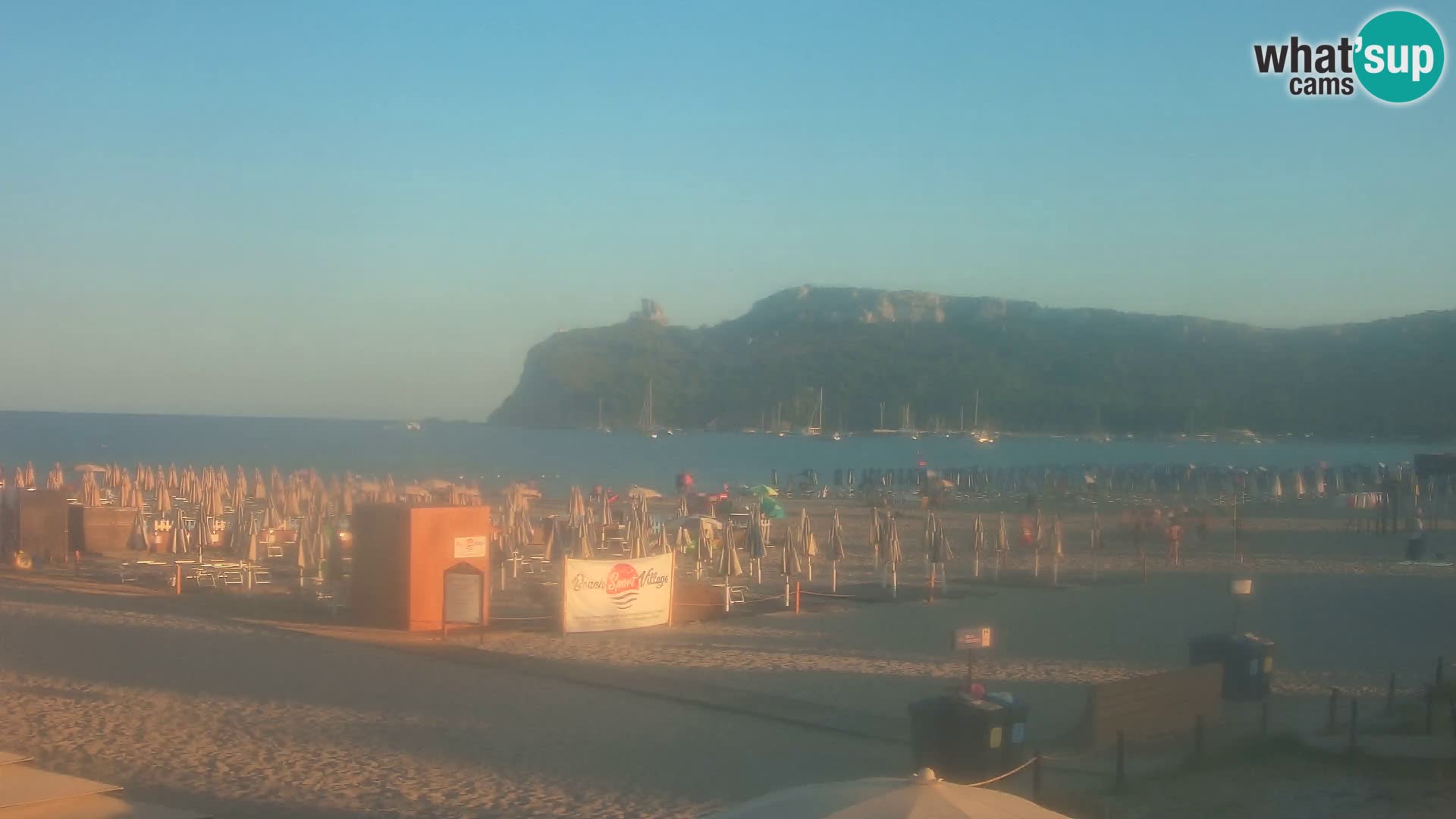 Poetto beach webcam | Cagliari | Sardinia
