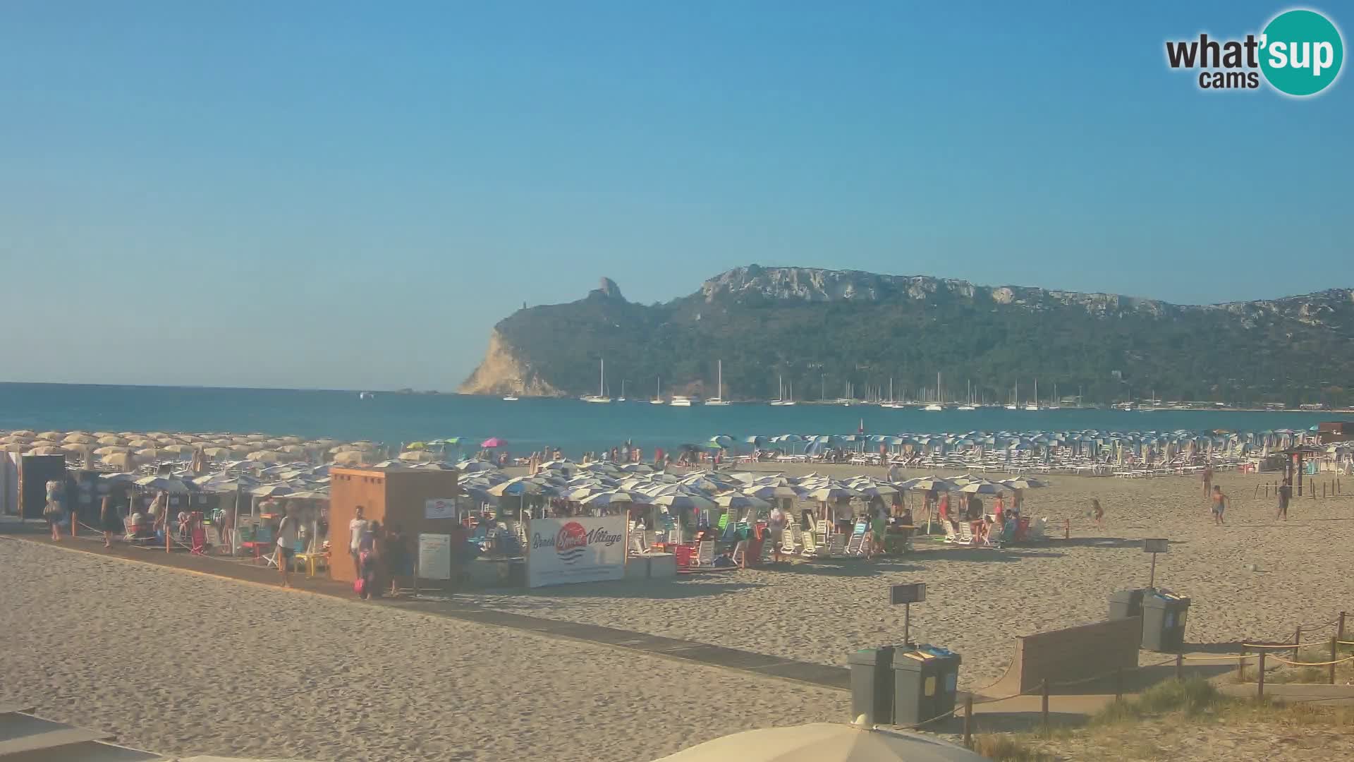Webcam spiaggia del Poetto | Cagliari | Sardegna