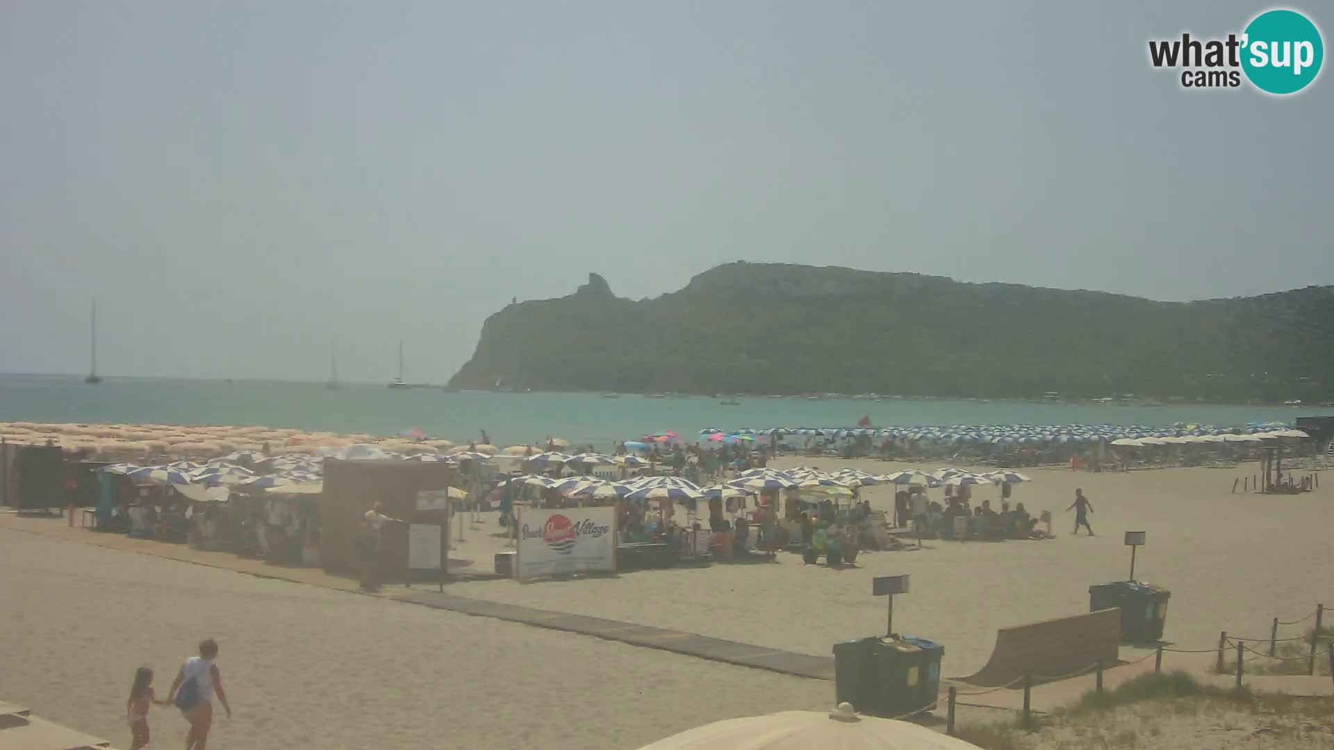 Poetto beach webcam | Cagliari | Sardinia