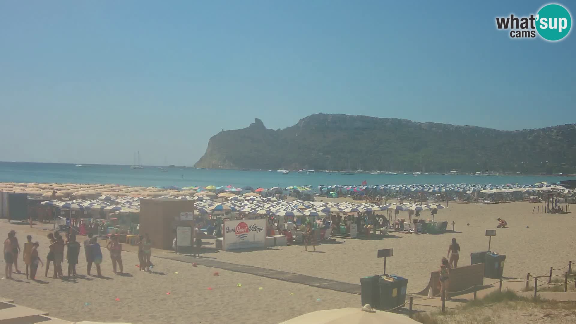 Webcam plage de Poetto | Cagliari | Sardaigne