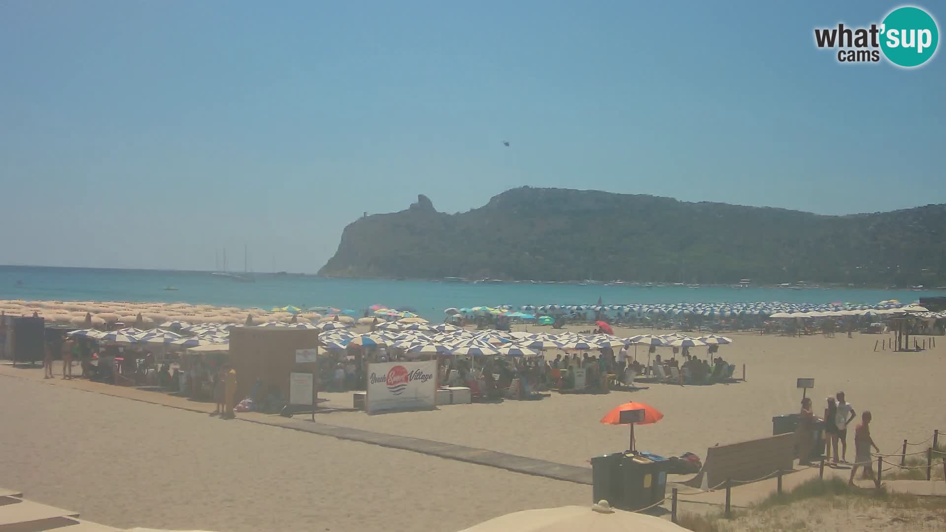 Webcam spiaggia del Poetto | Cagliari | Sardegna