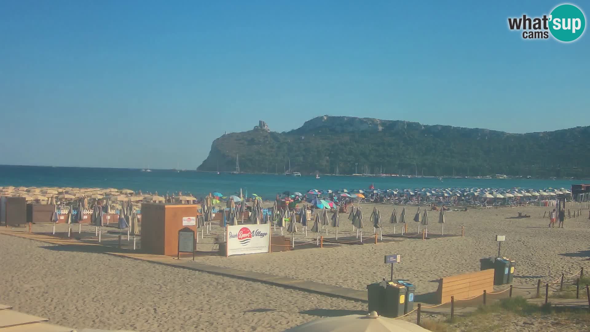 Poetto Strand Webcam | Cagliari | Sardinien