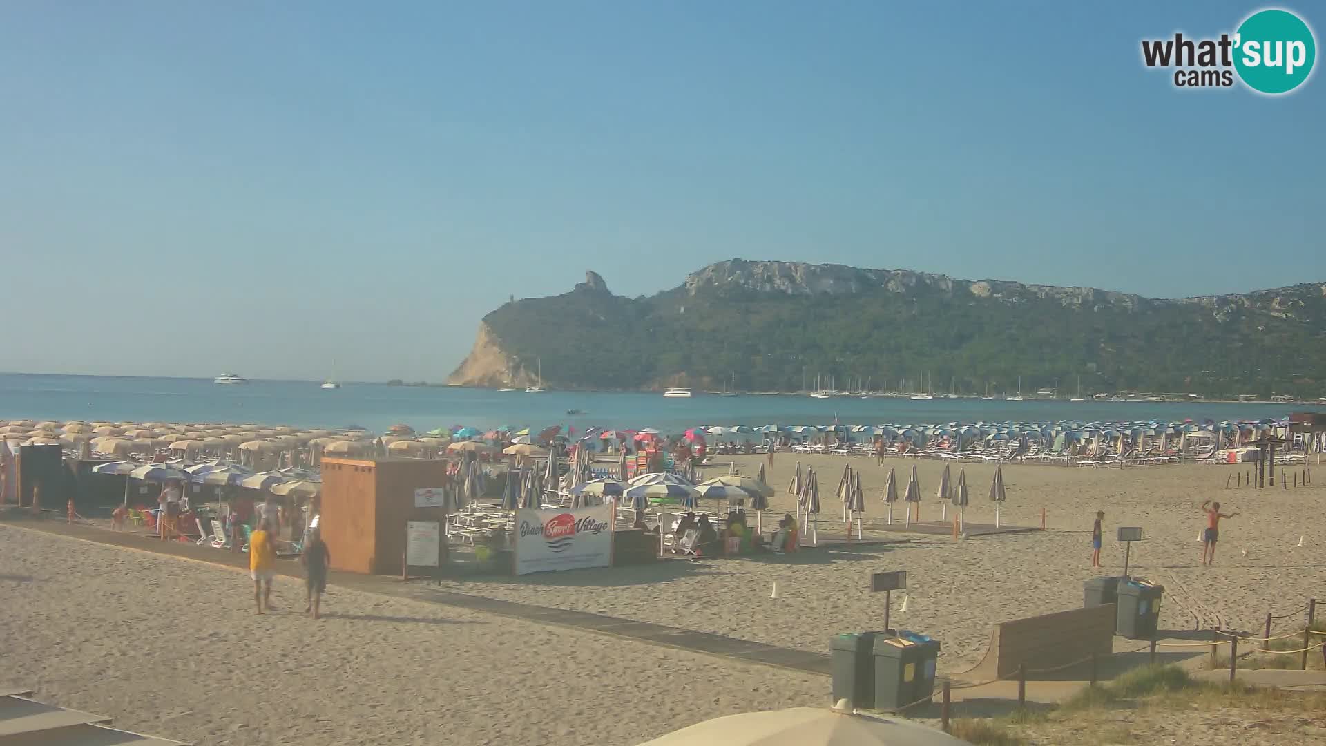 Webcam spiaggia del Poetto | Cagliari | Sardegna