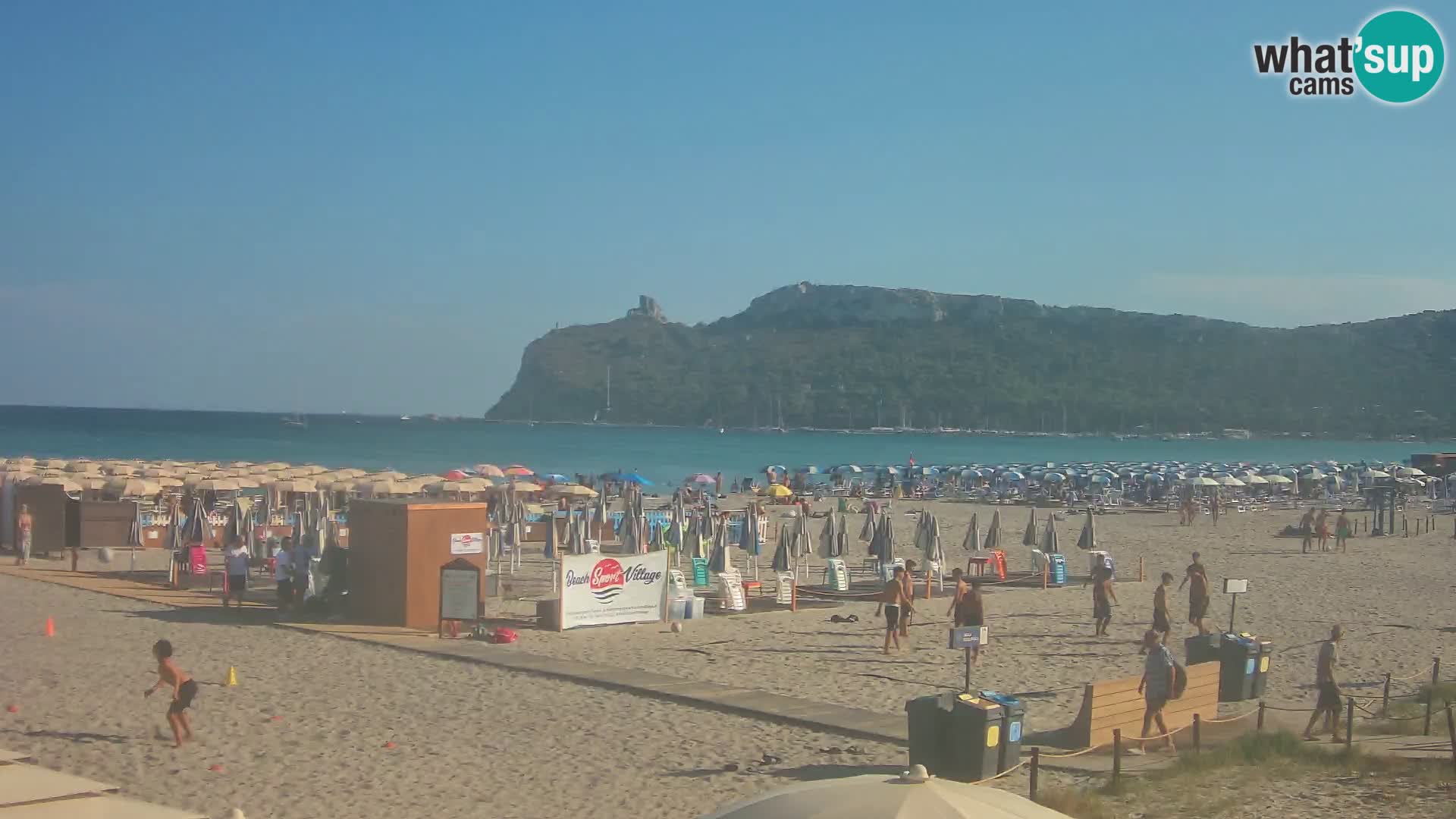 Poetto Strand Webcam | Cagliari | Sardinien
