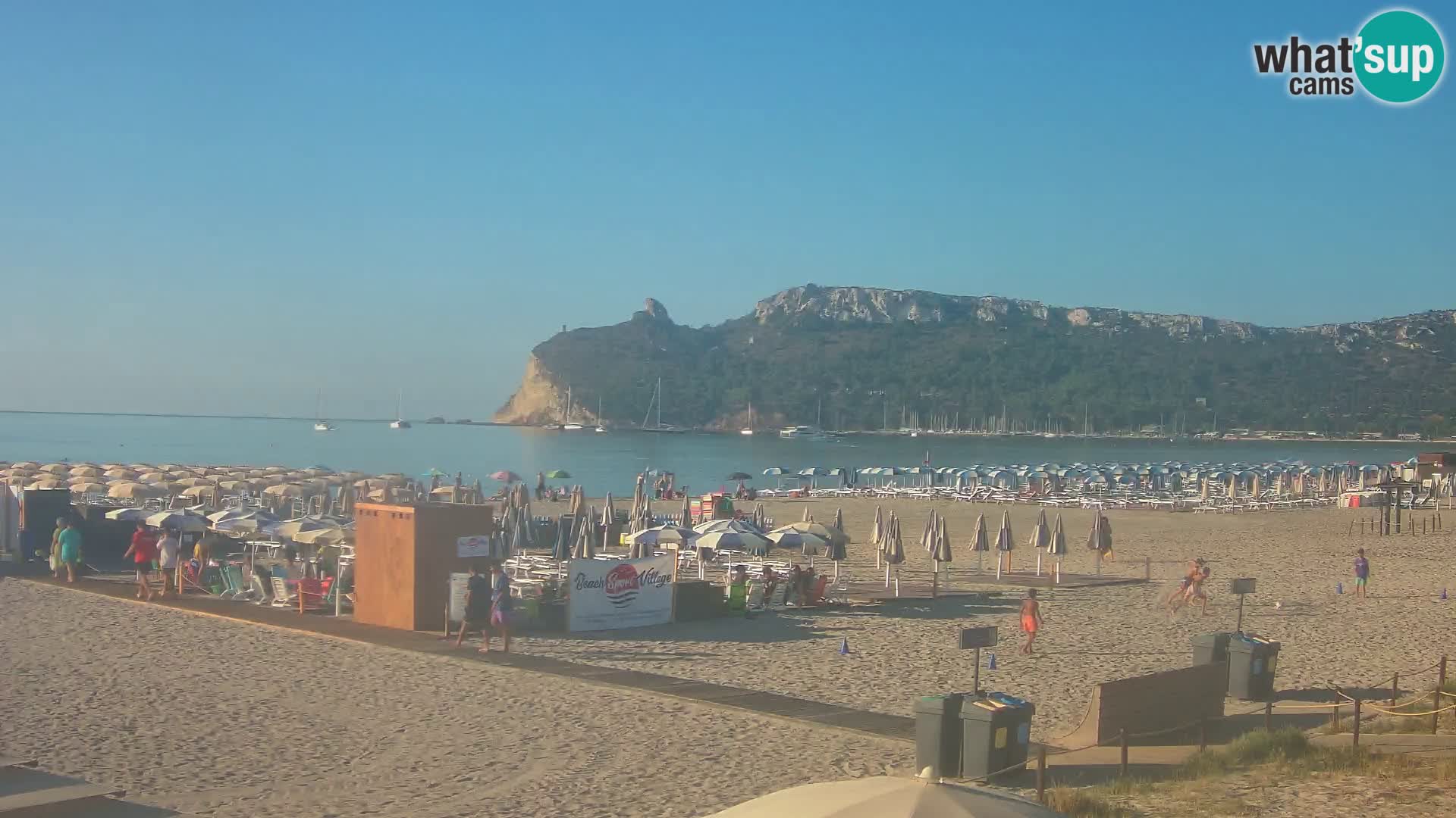 Poetto Strand Webcam | Cagliari | Sardinien