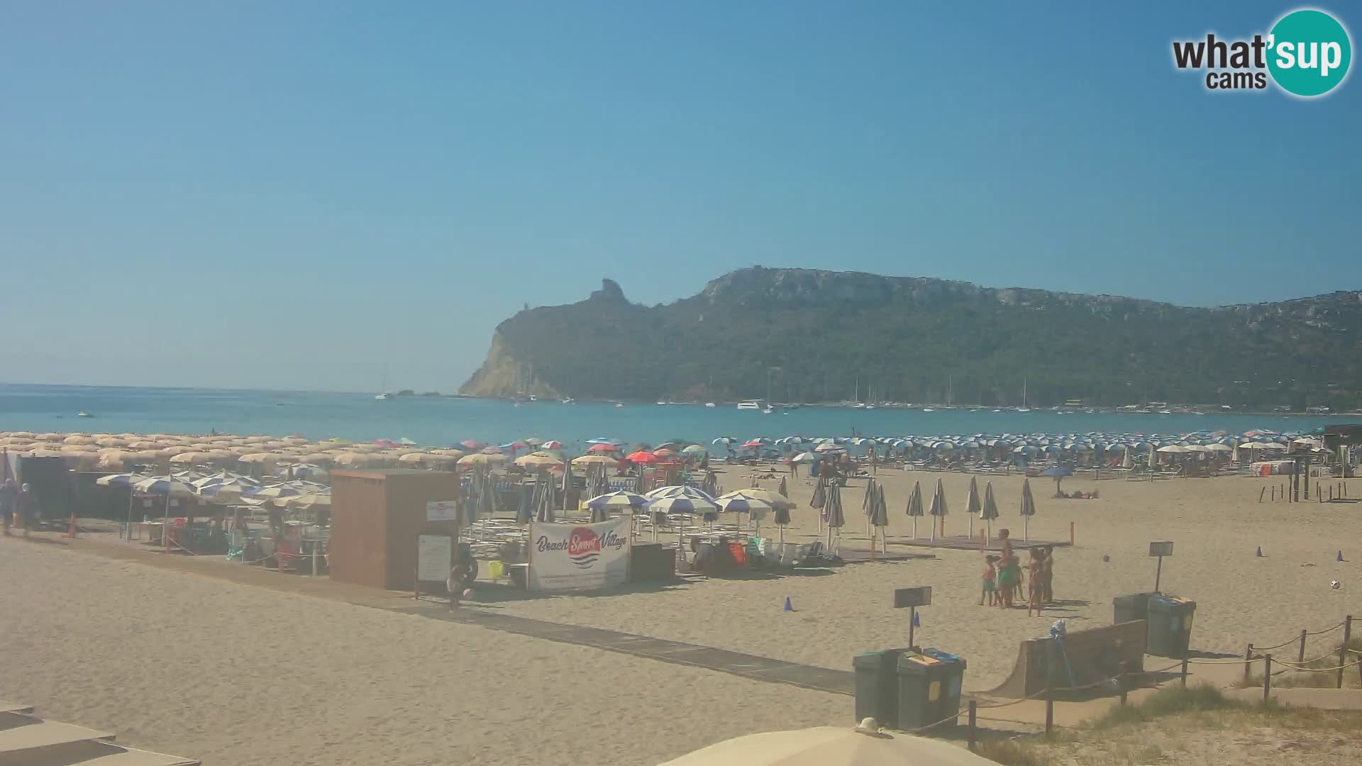 Webcam plage de Poetto | Cagliari | Sardaigne