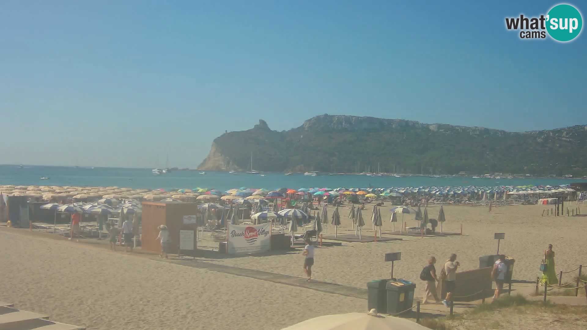 Poetto Strand Webcam | Cagliari | Sardinien