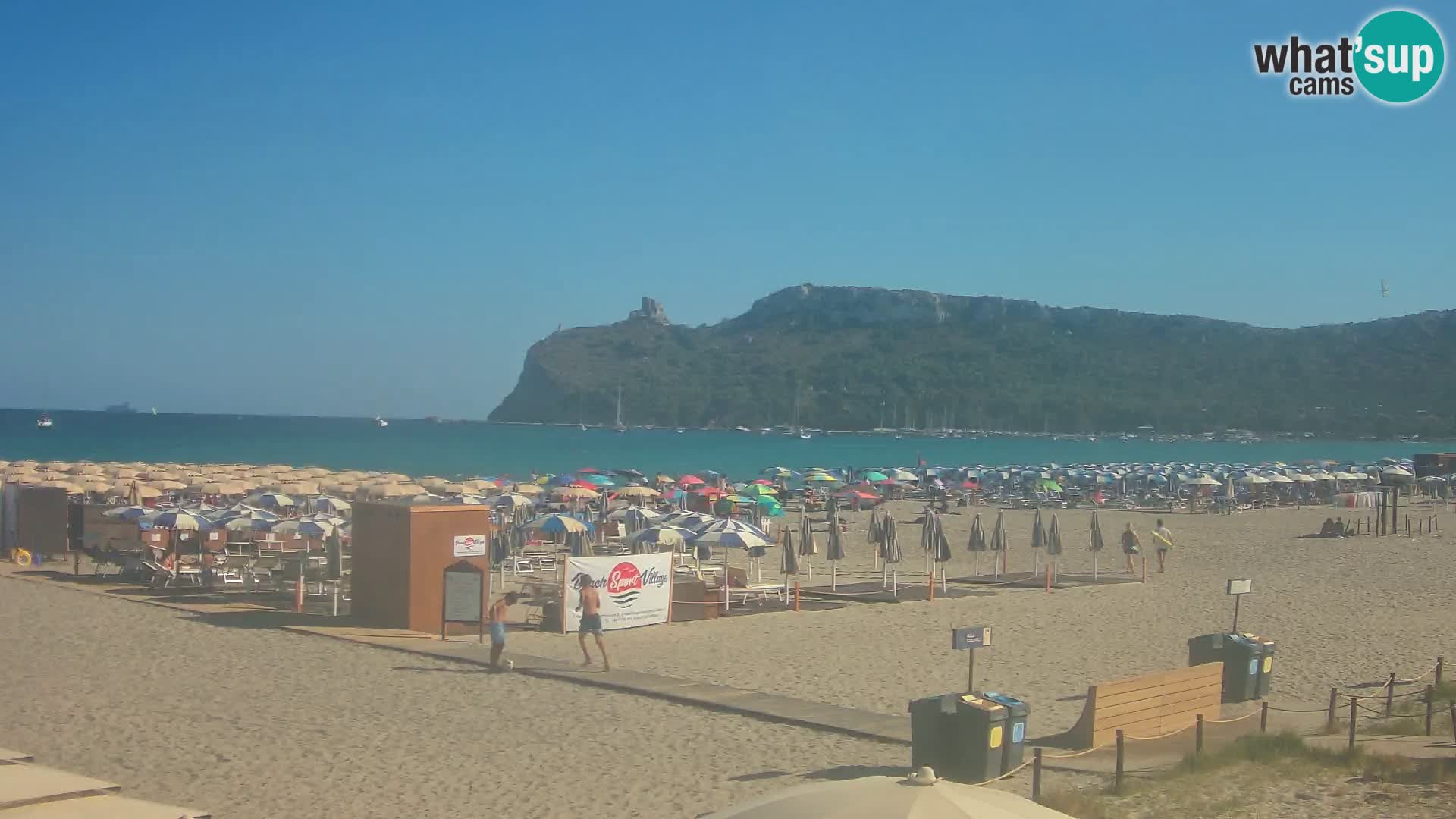 Poetto beach webcam | Cagliari | Sardinia