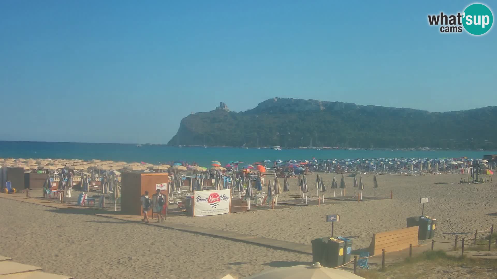 Poetto beach webcam | Cagliari | Sardinia