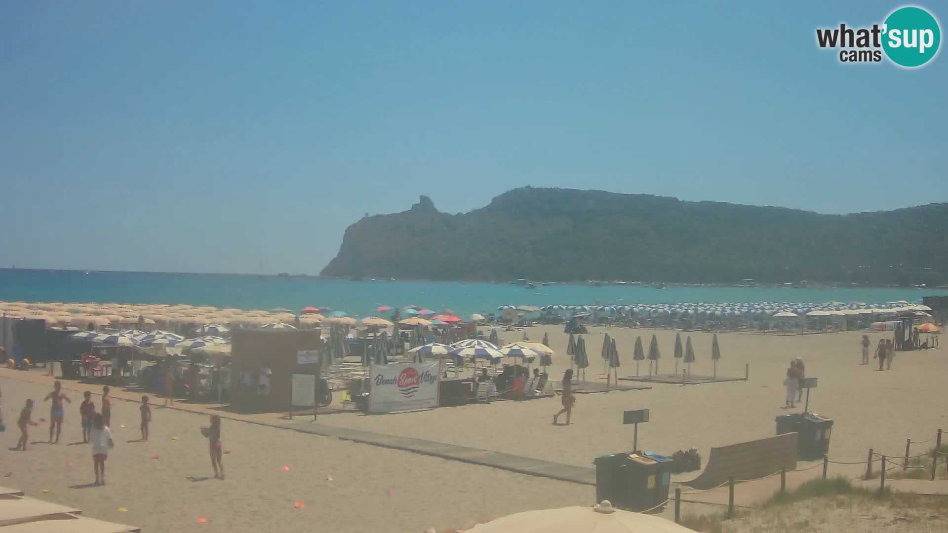 Webcam spiaggia del Poetto | Cagliari | Sardegna