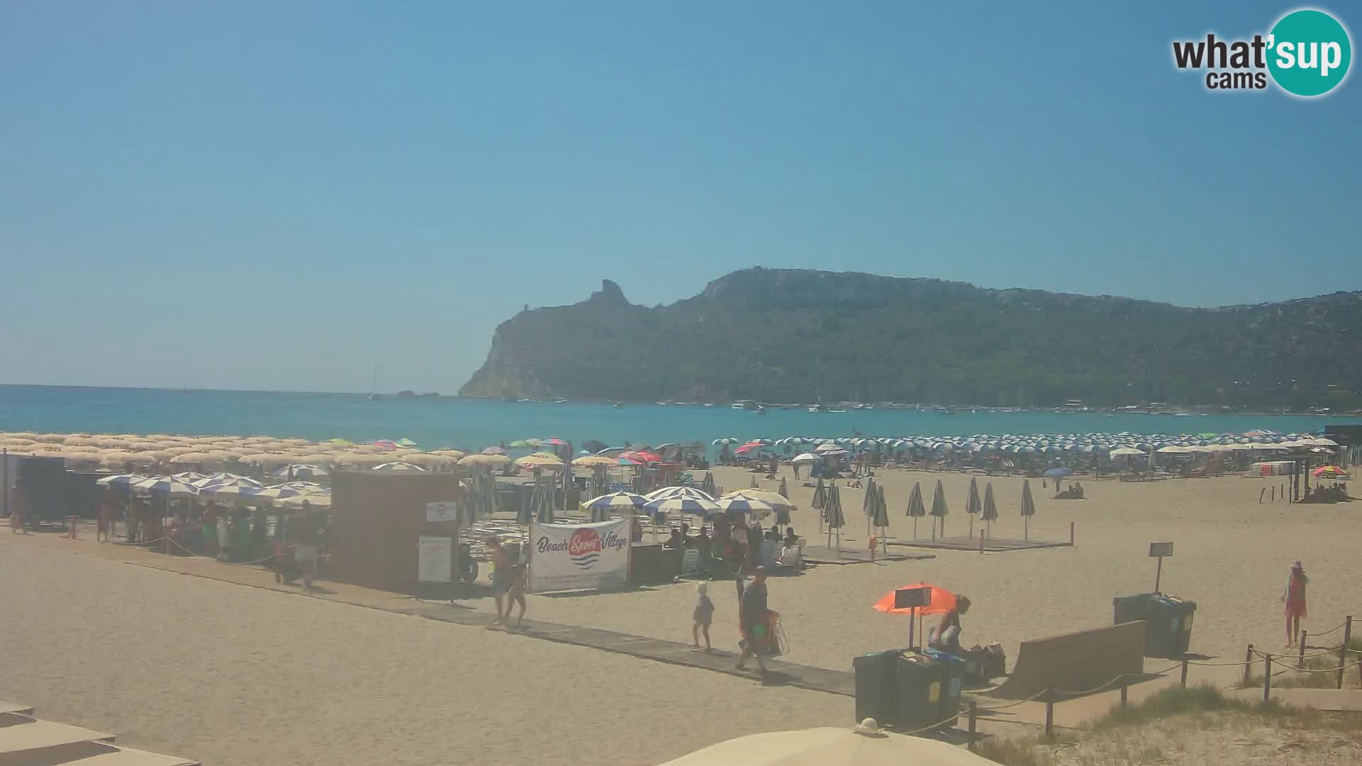 Webcam plage de Poetto | Cagliari | Sardaigne