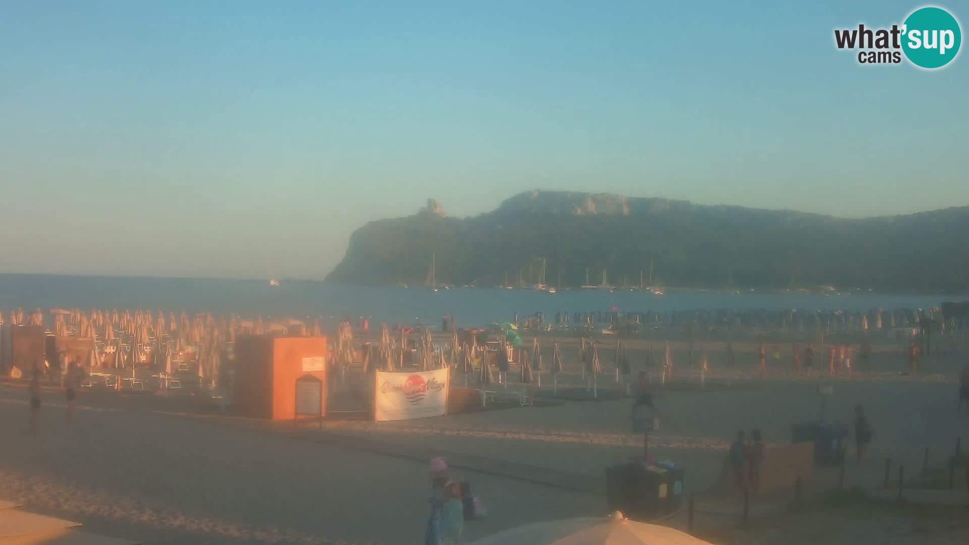 Poetto Strand Webcam | Cagliari | Sardinien