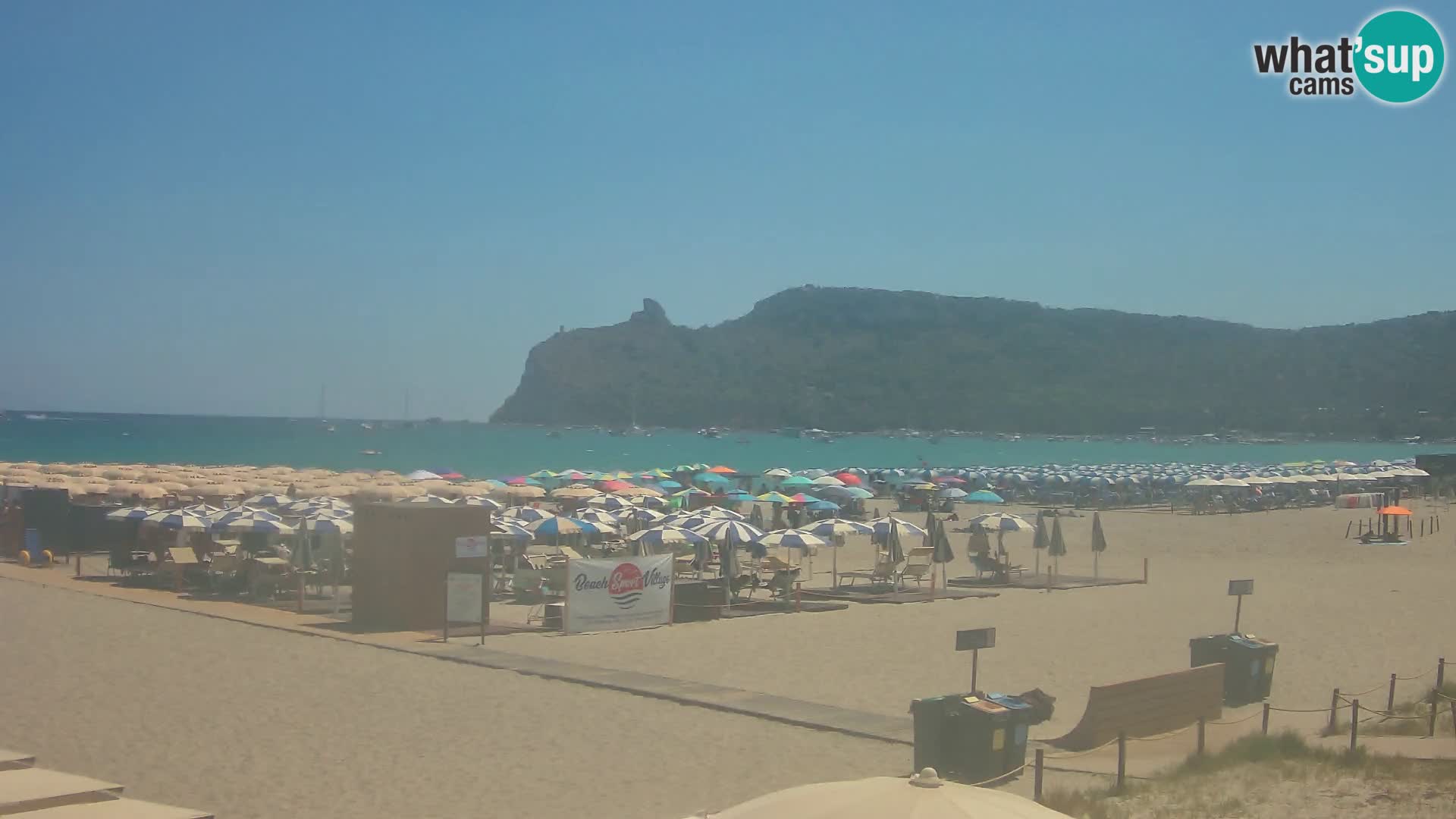 Webcam playa de Poetto | Cagliari | Cerdeña