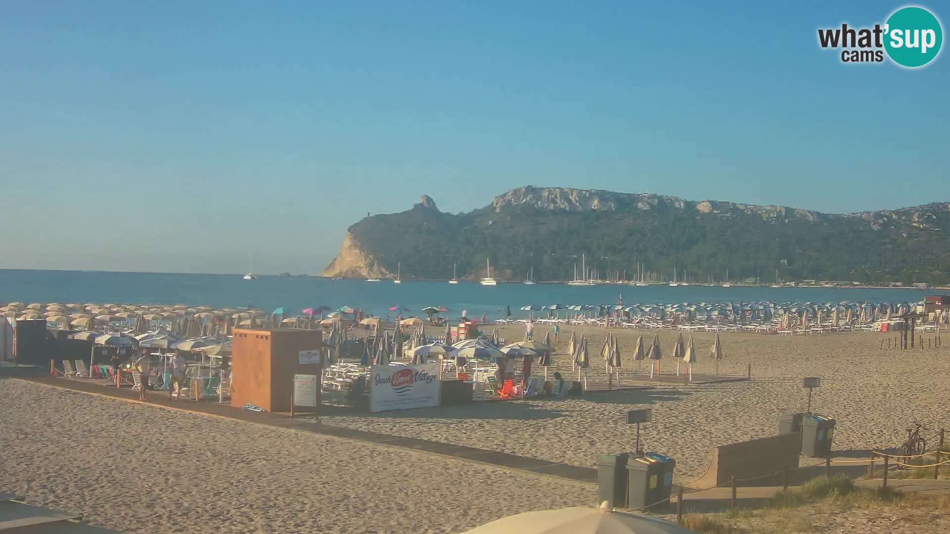 Webcam plage de Poetto | Cagliari | Sardaigne