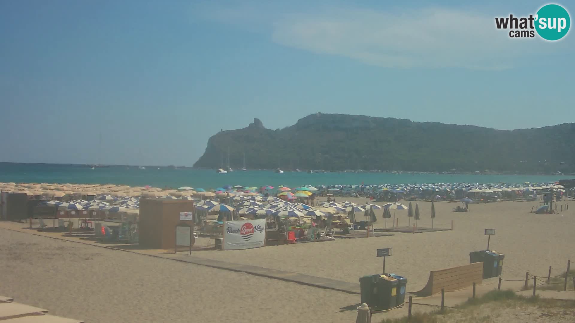 Webcam plage de Poetto | Cagliari | Sardaigne