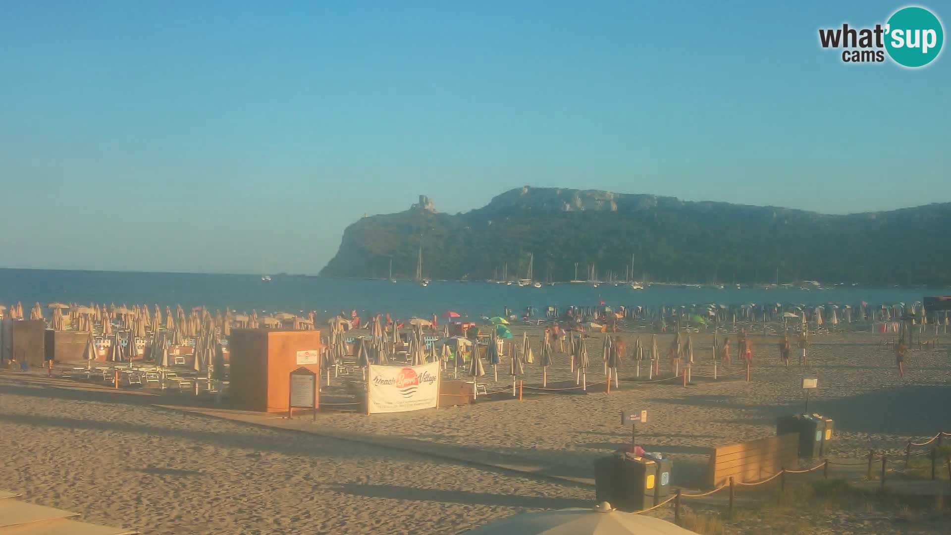 Webcam plage de Poetto | Cagliari | Sardaigne