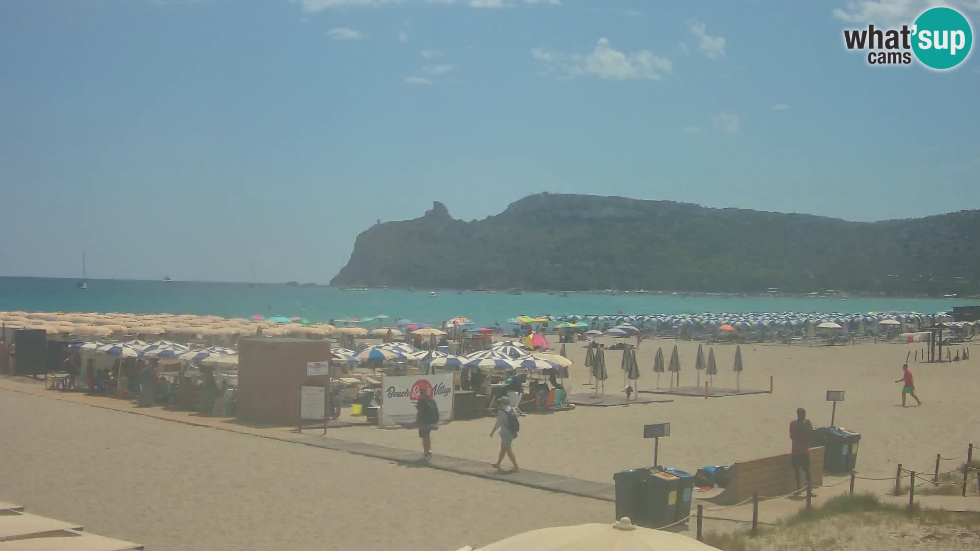 Webcam plage de Poetto | Cagliari | Sardaigne