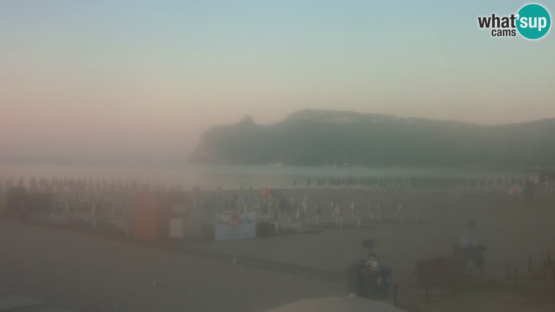 Webcam plage de Poetto | Cagliari | Sardaigne