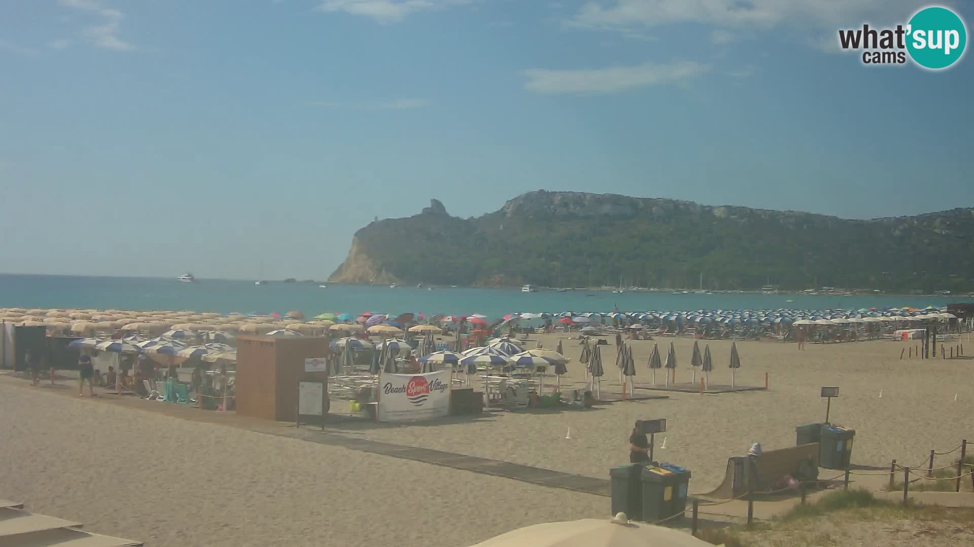Poetto beach webcam | Cagliari | Sardinia