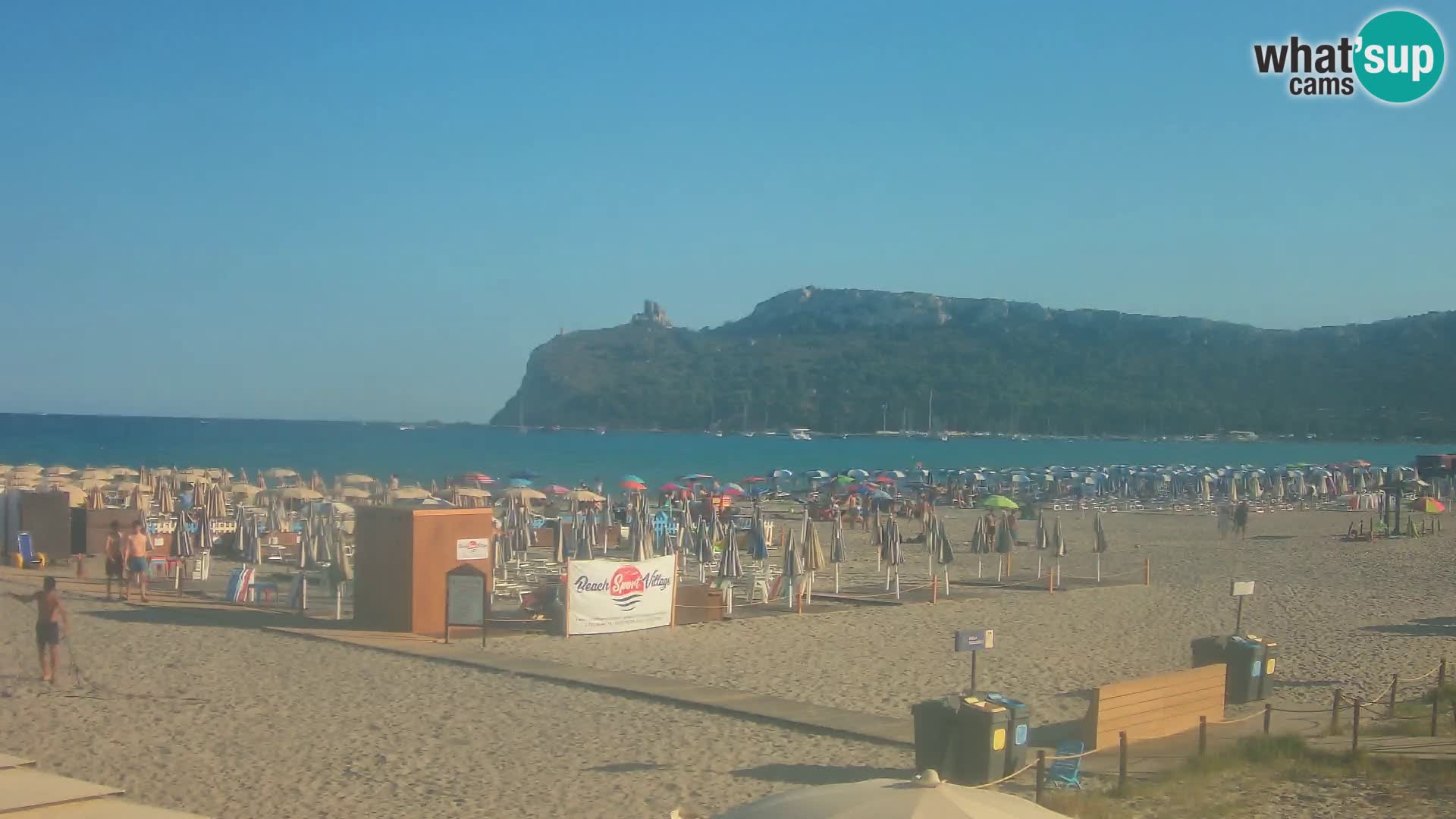 Poetto Strand Webcam | Cagliari | Sardinien