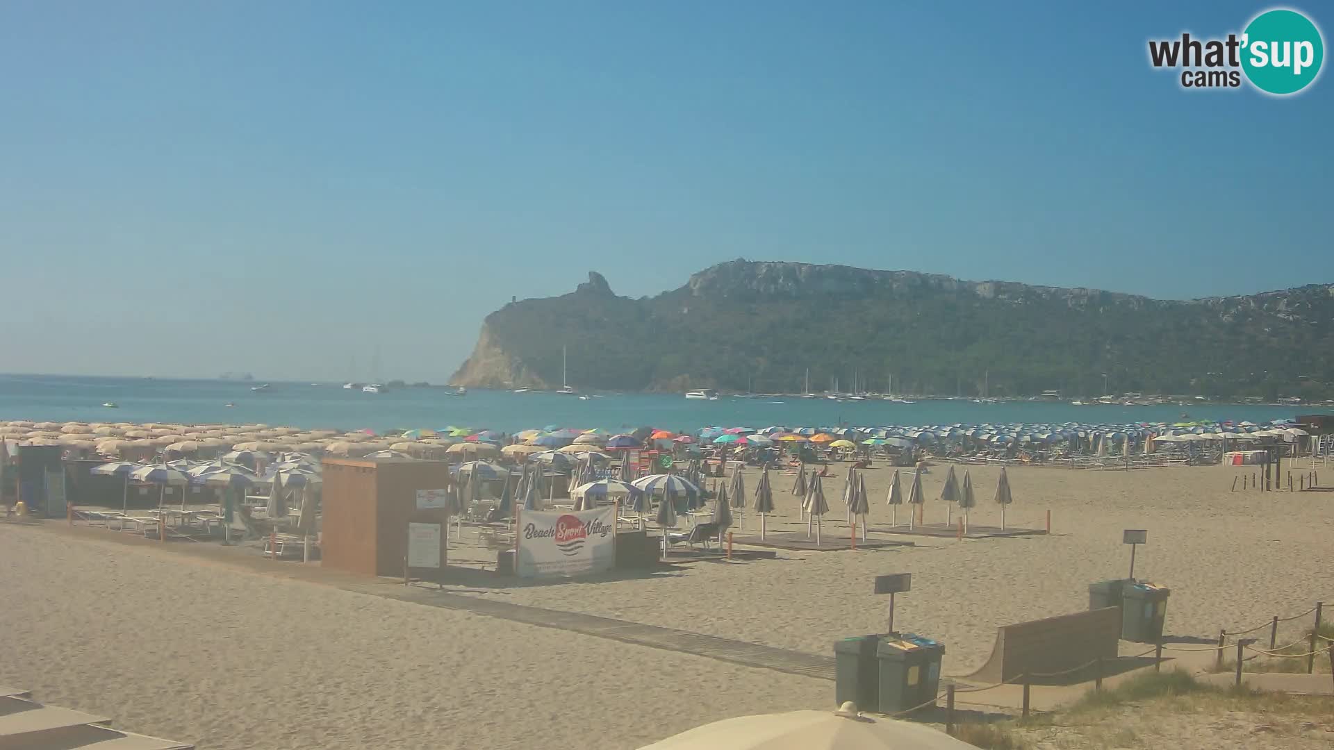 Webcam plage de Poetto | Cagliari | Sardaigne