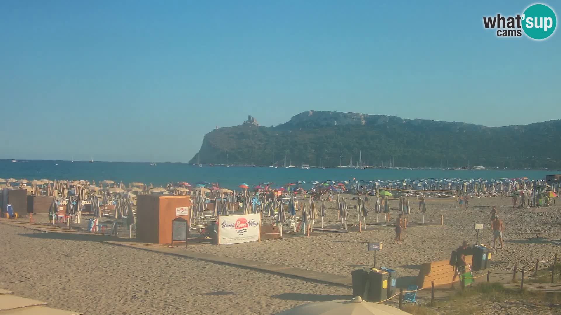 Poetto Strand Webcam | Cagliari | Sardinien