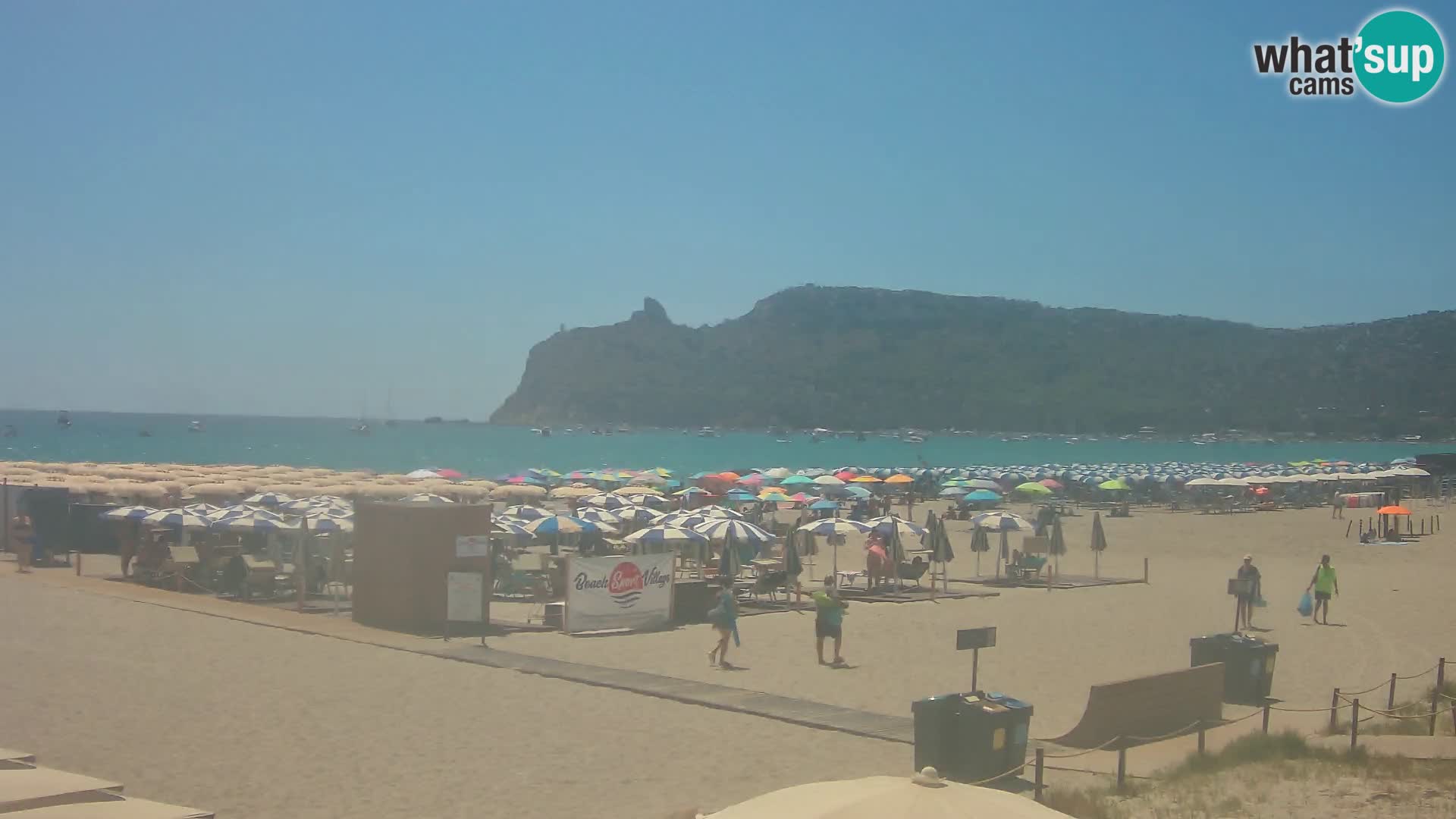 Webcam spiaggia del Poetto | Cagliari | Sardegna