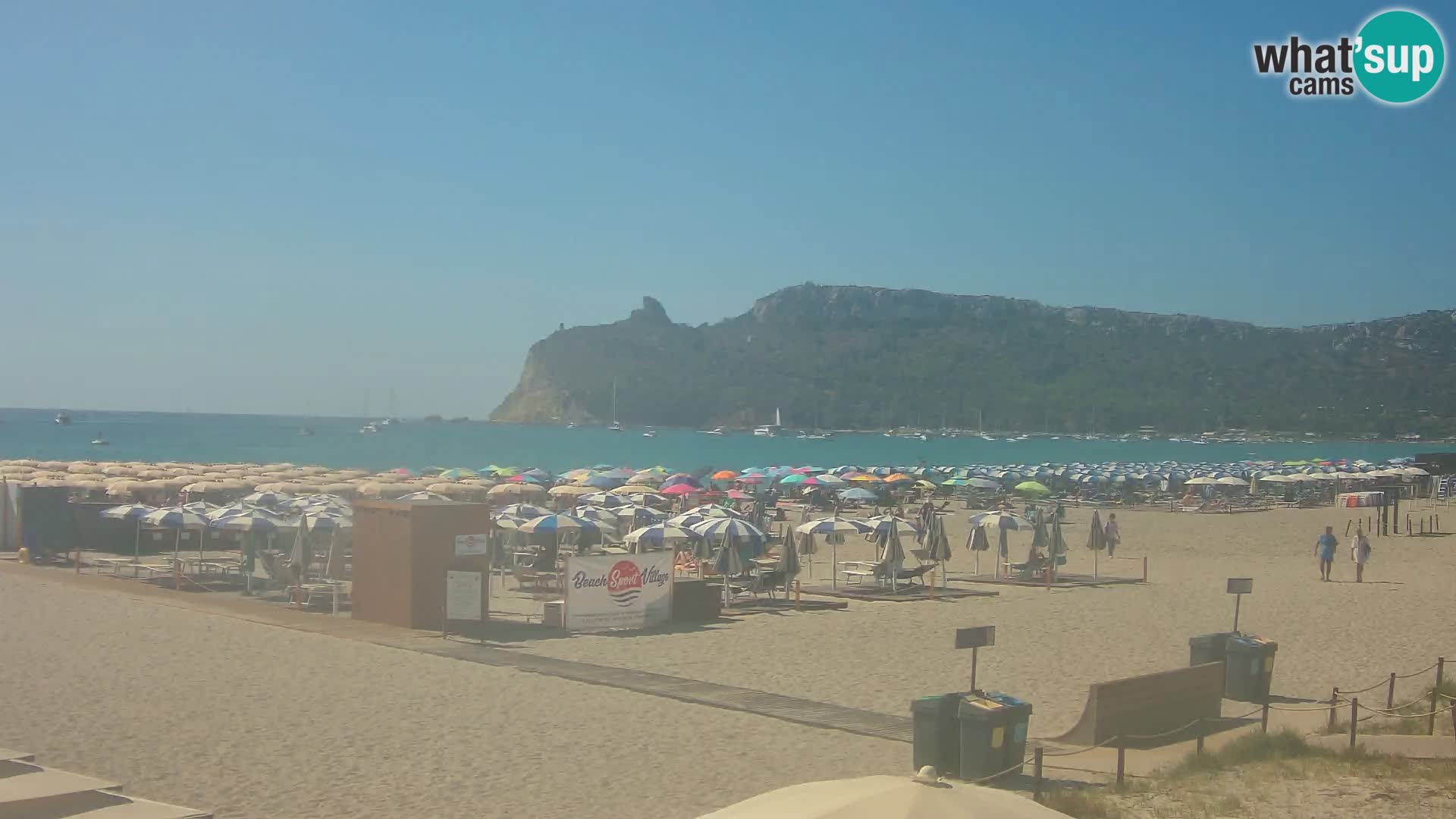 Webcam spiaggia del Poetto | Cagliari | Sardegna