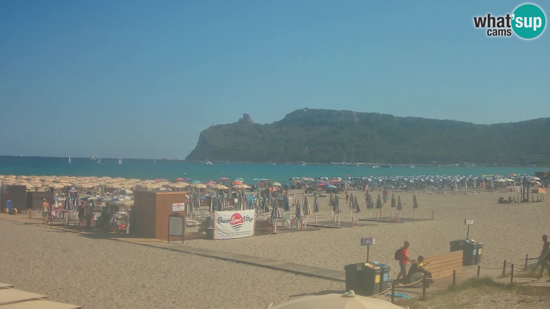 Webcam spiaggia del Poetto | Cagliari | Sardegna