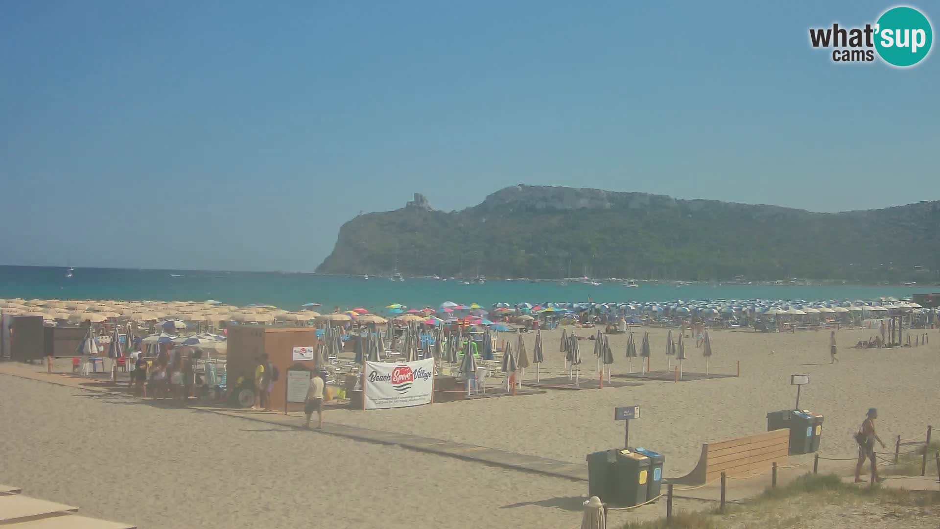 Poetto beach webcam | Cagliari | Sardinia