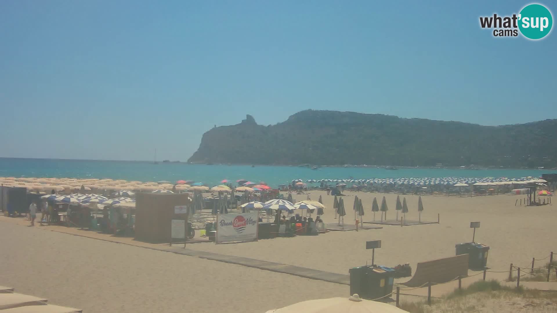 Webcam spiaggia del Poetto | Cagliari | Sardegna