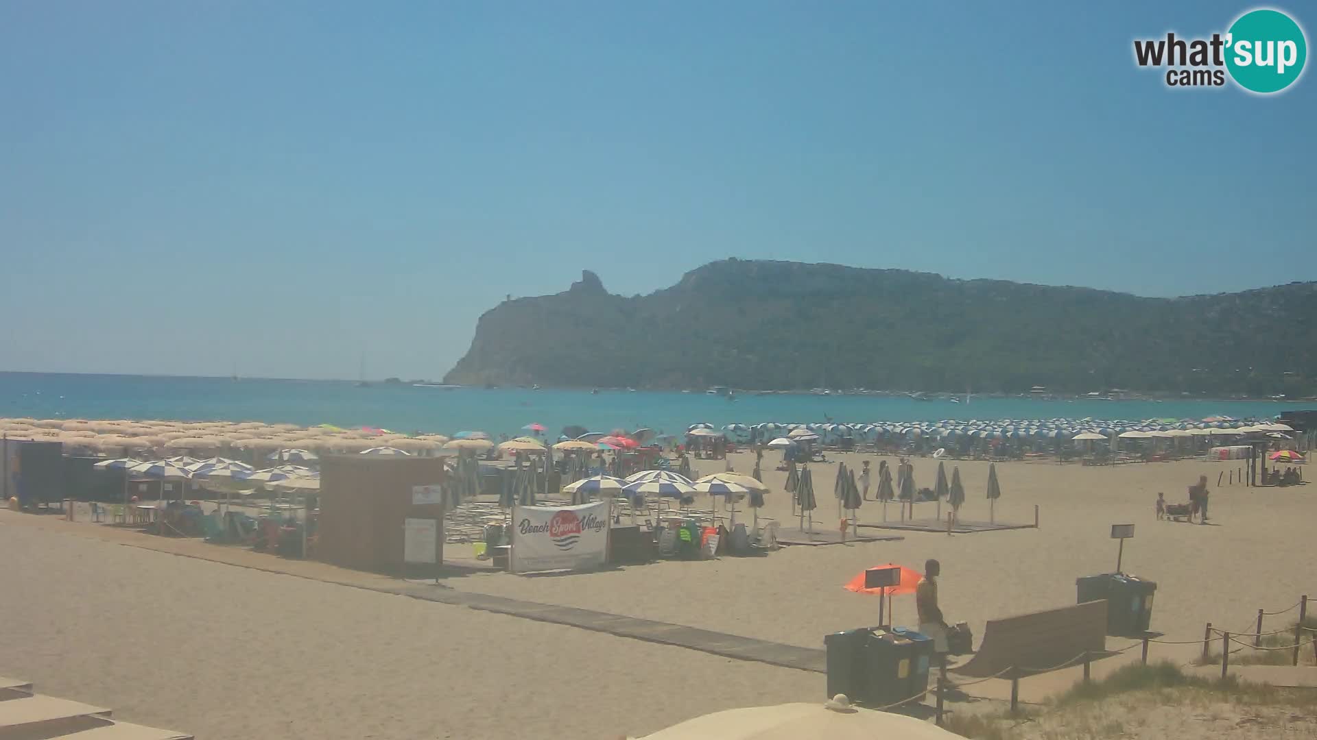 Webcam plage de Poetto | Cagliari | Sardaigne