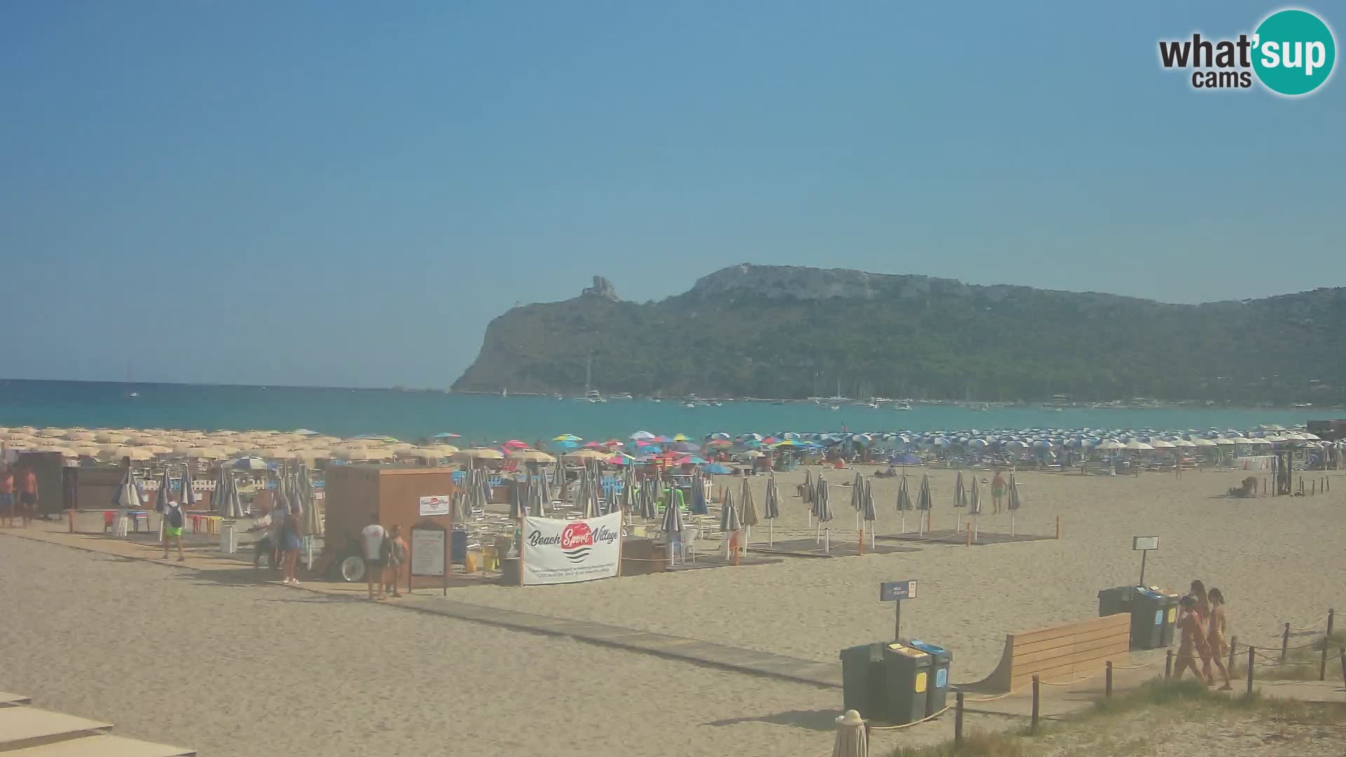 Poetto beach webcam | Cagliari | Sardinia