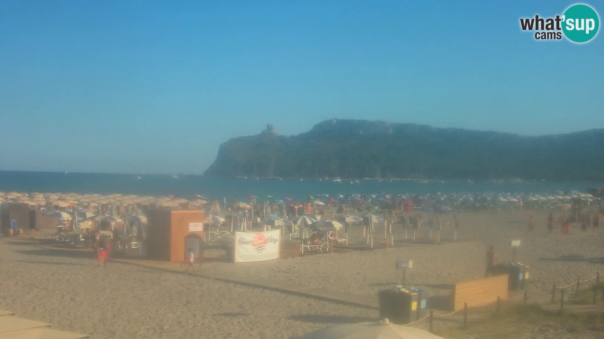 Poetto beach webcam | Cagliari | Sardinia