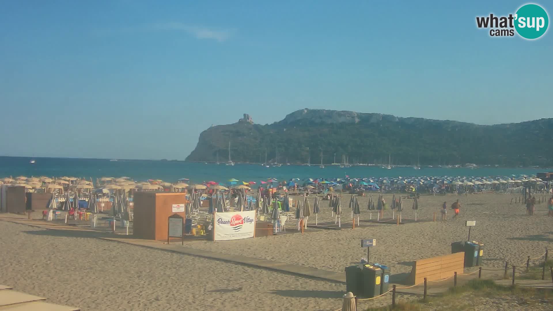 Poetto beach webcam | Cagliari | Sardinia
