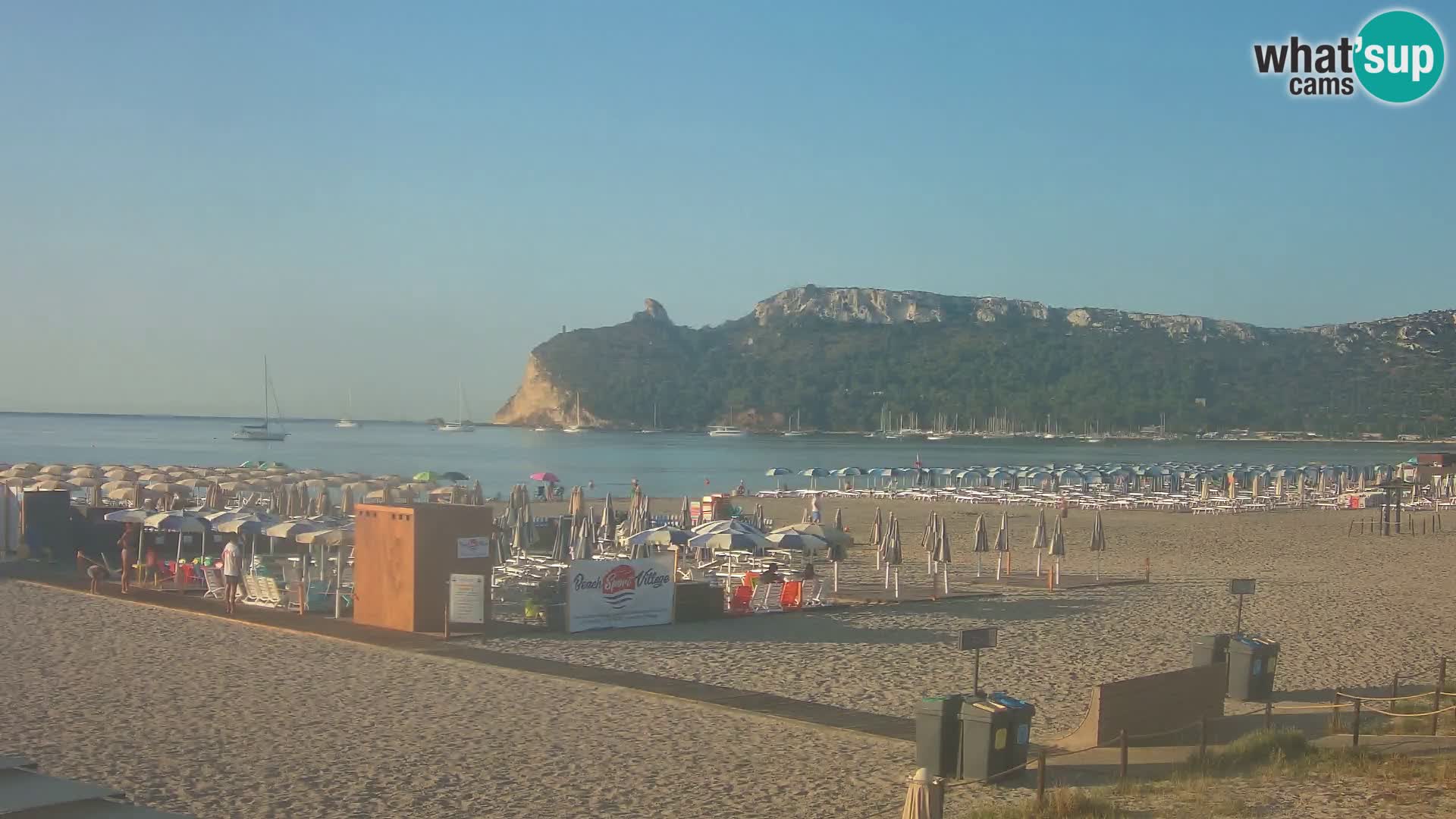 Webcam spiaggia del Poetto | Cagliari | Sardegna