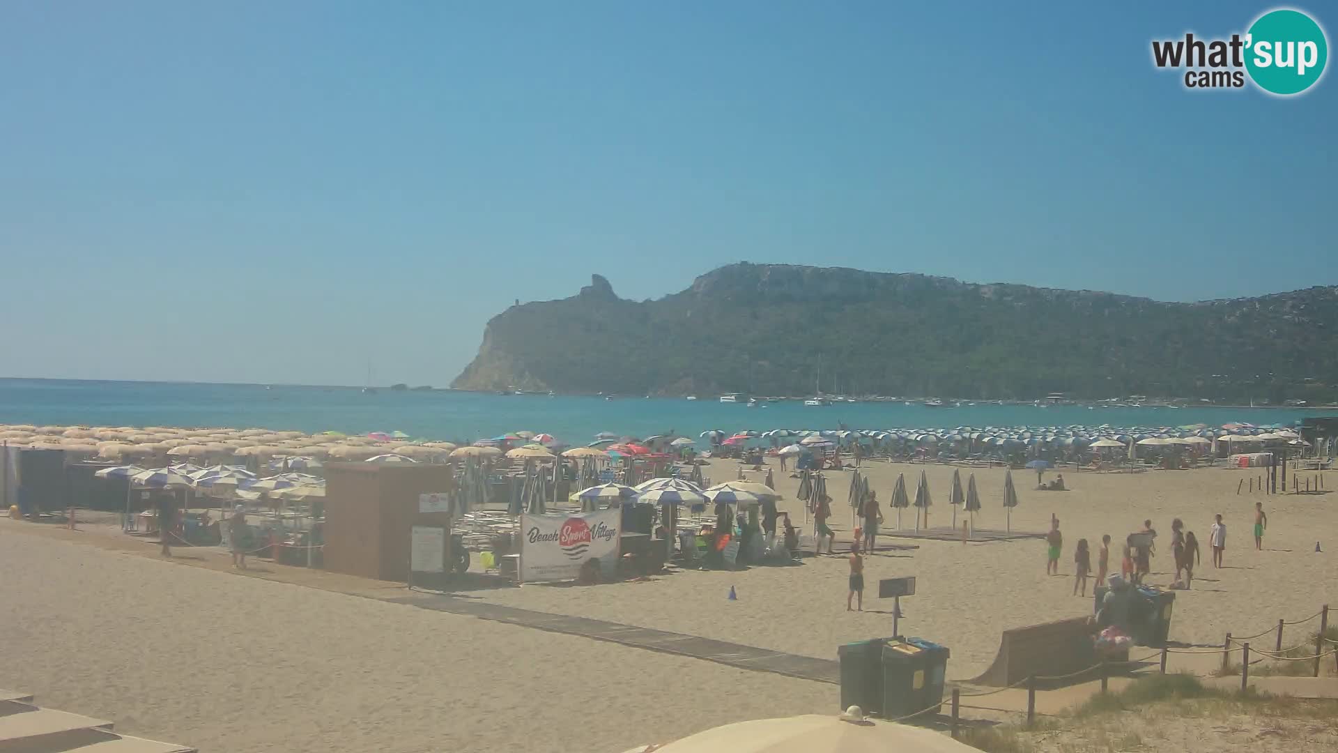 Poetto beach webcam | Cagliari | Sardinia