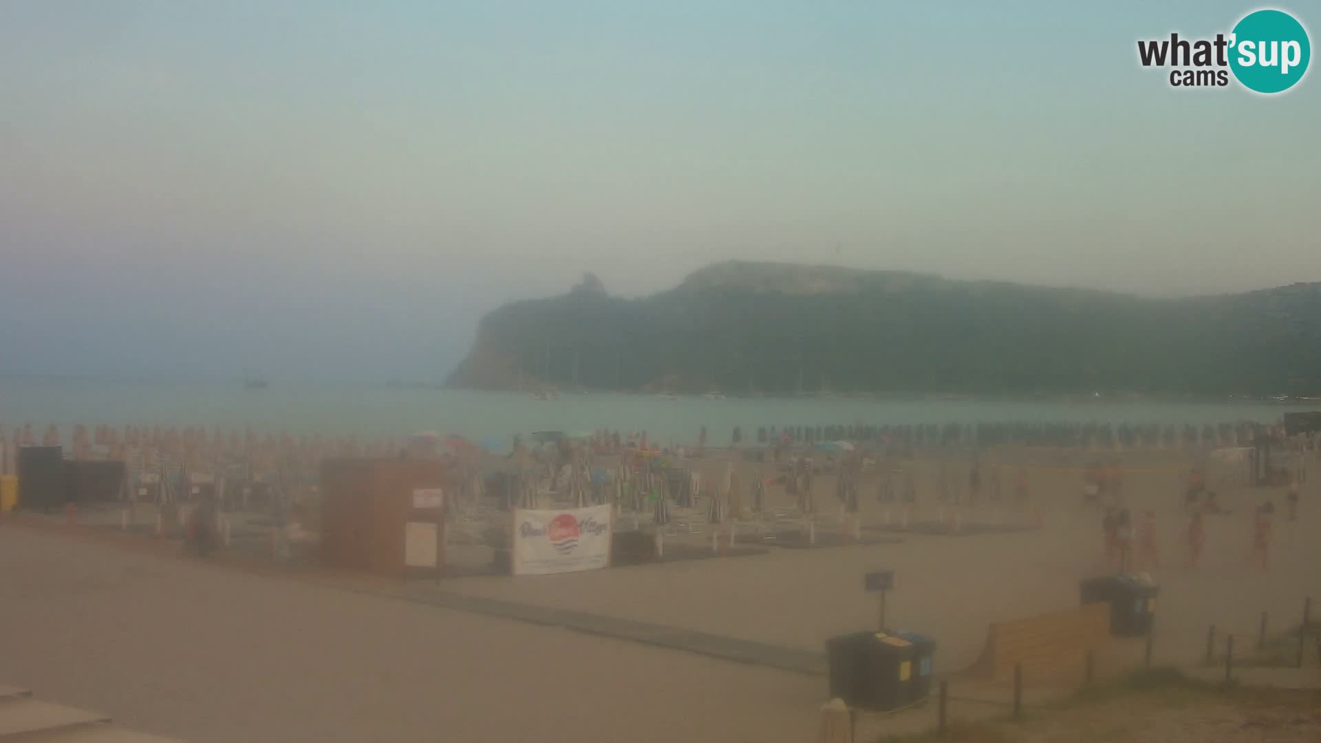 Webcam plage de Poetto | Cagliari | Sardaigne