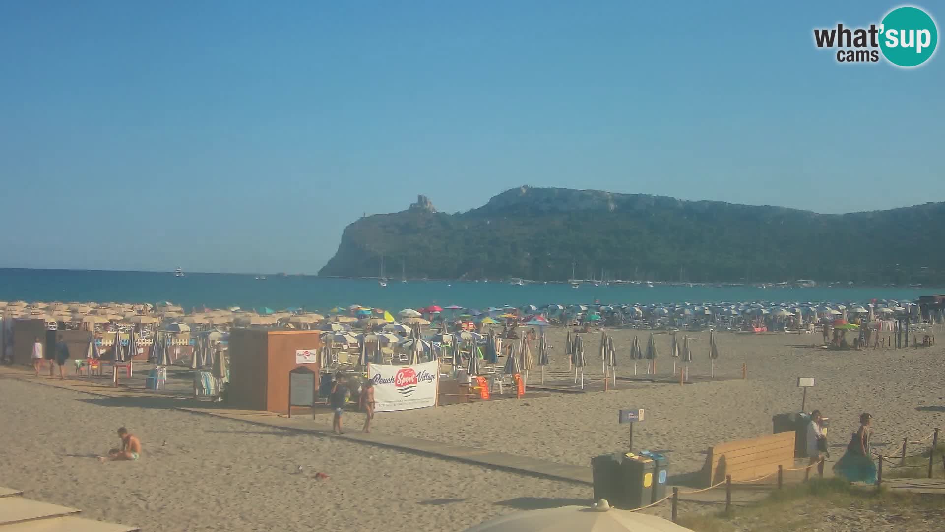 Webcam spiaggia del Poetto | Cagliari | Sardegna
