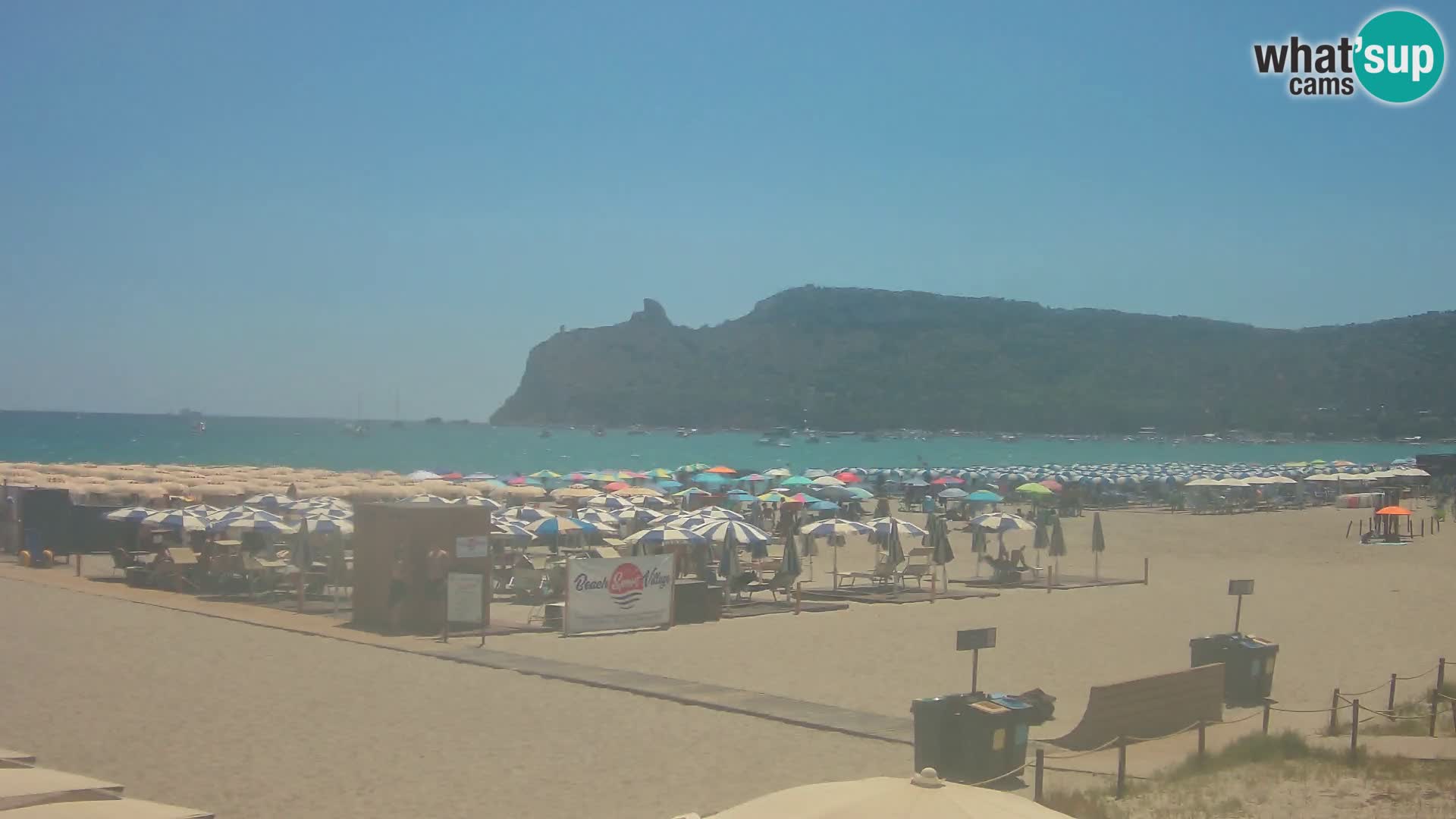 Webcam spiaggia del Poetto | Cagliari | Sardegna