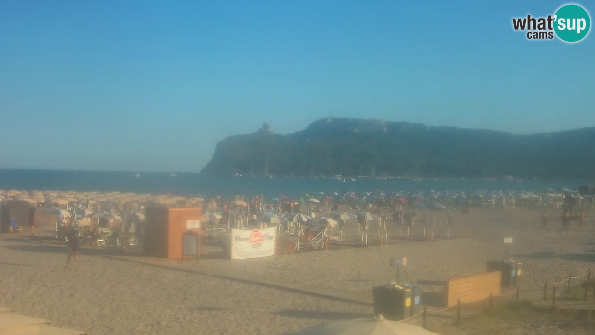 Poetto beach webcam | Cagliari | Sardinia