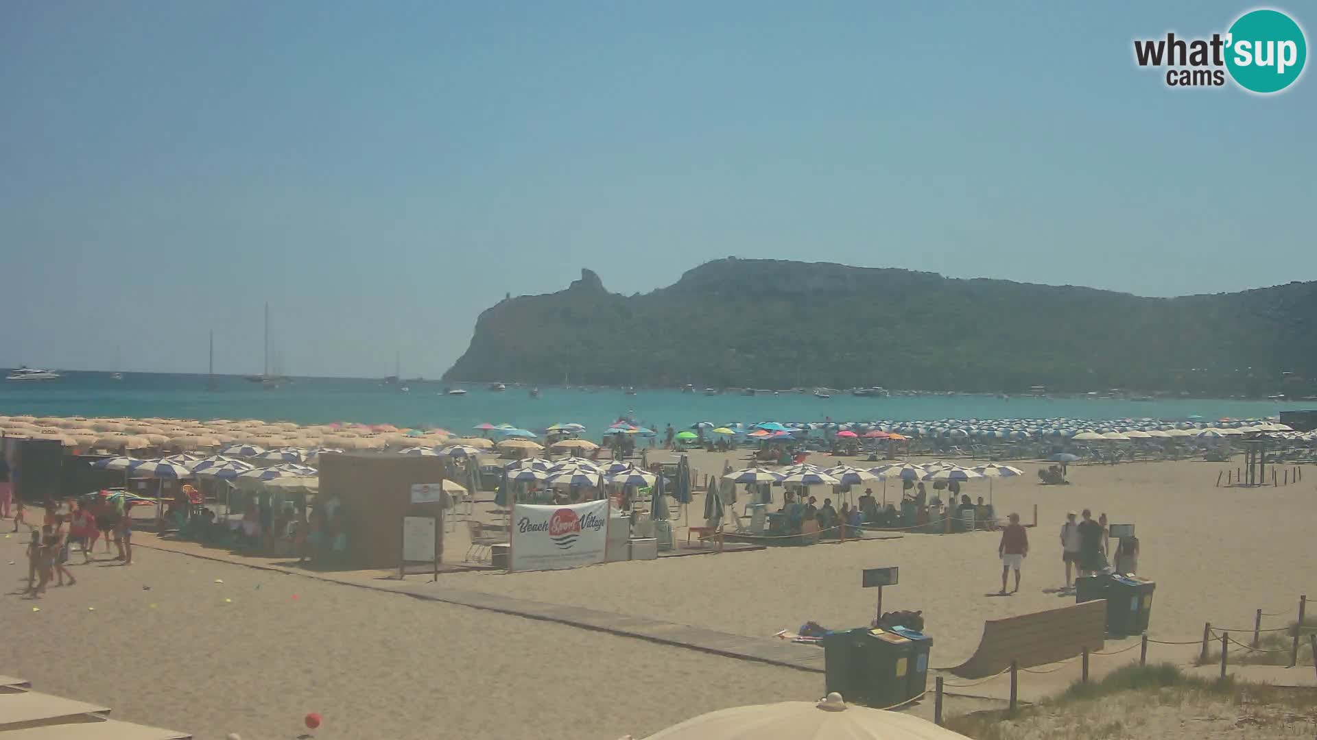 Poetto beach webcam | Cagliari | Sardinia