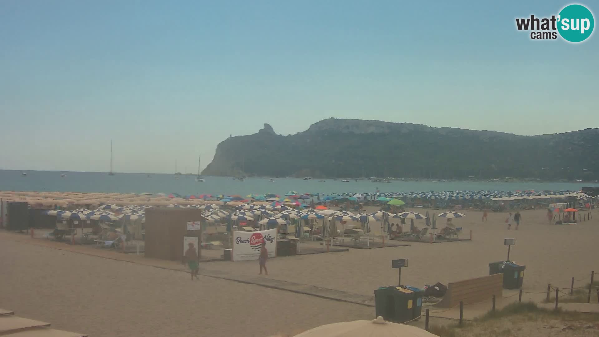 Poetto Strand Webcam | Cagliari | Sardinien