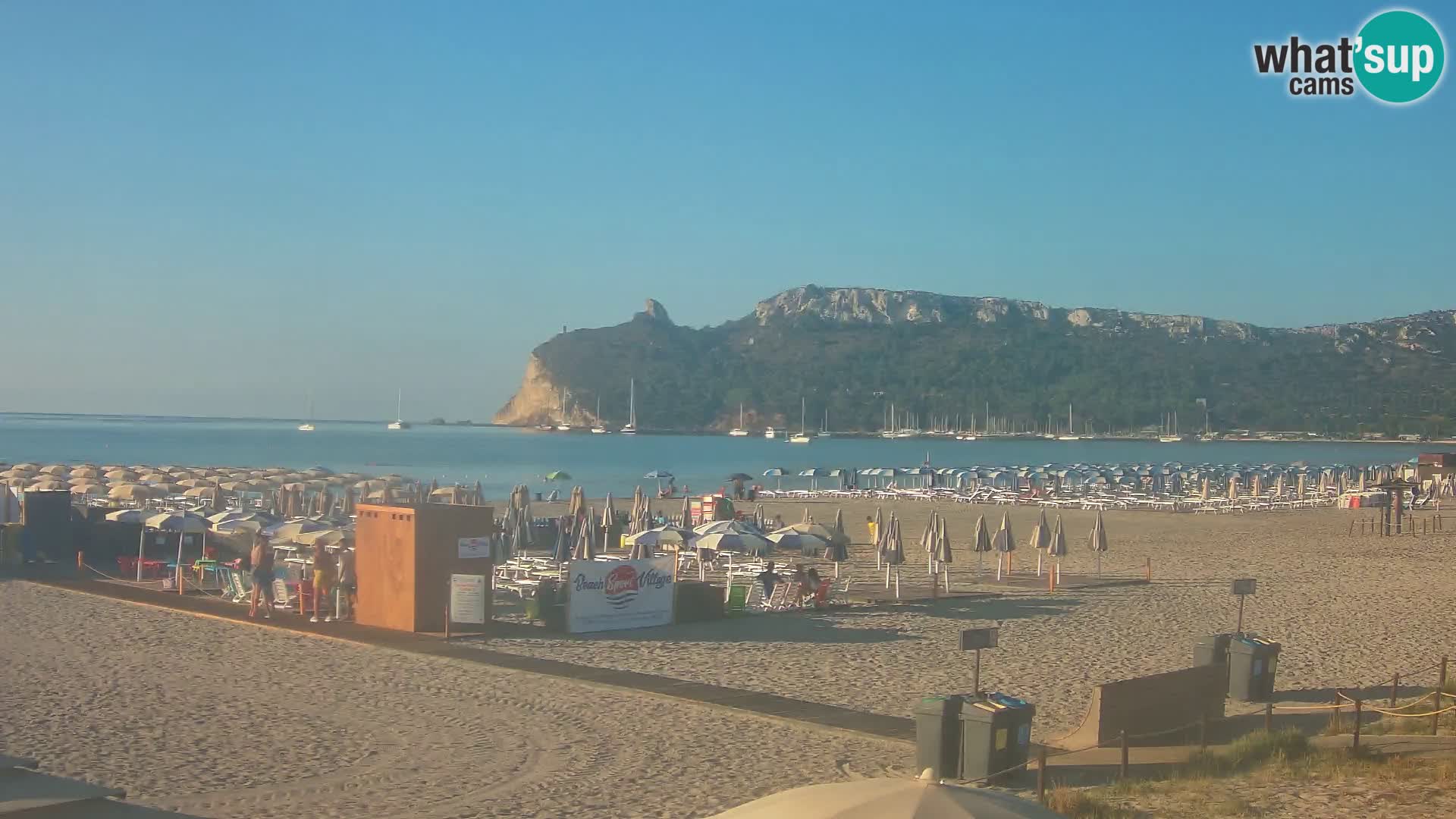 Webcam plage de Poetto | Cagliari | Sardaigne