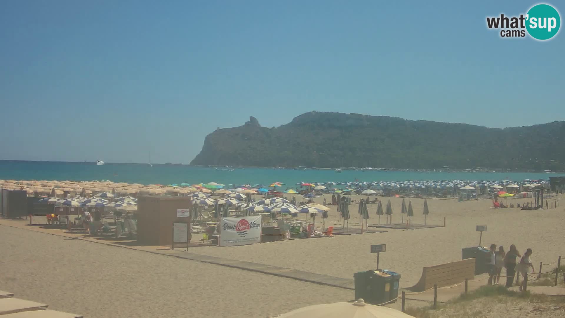Poetto beach webcam | Cagliari | Sardinia