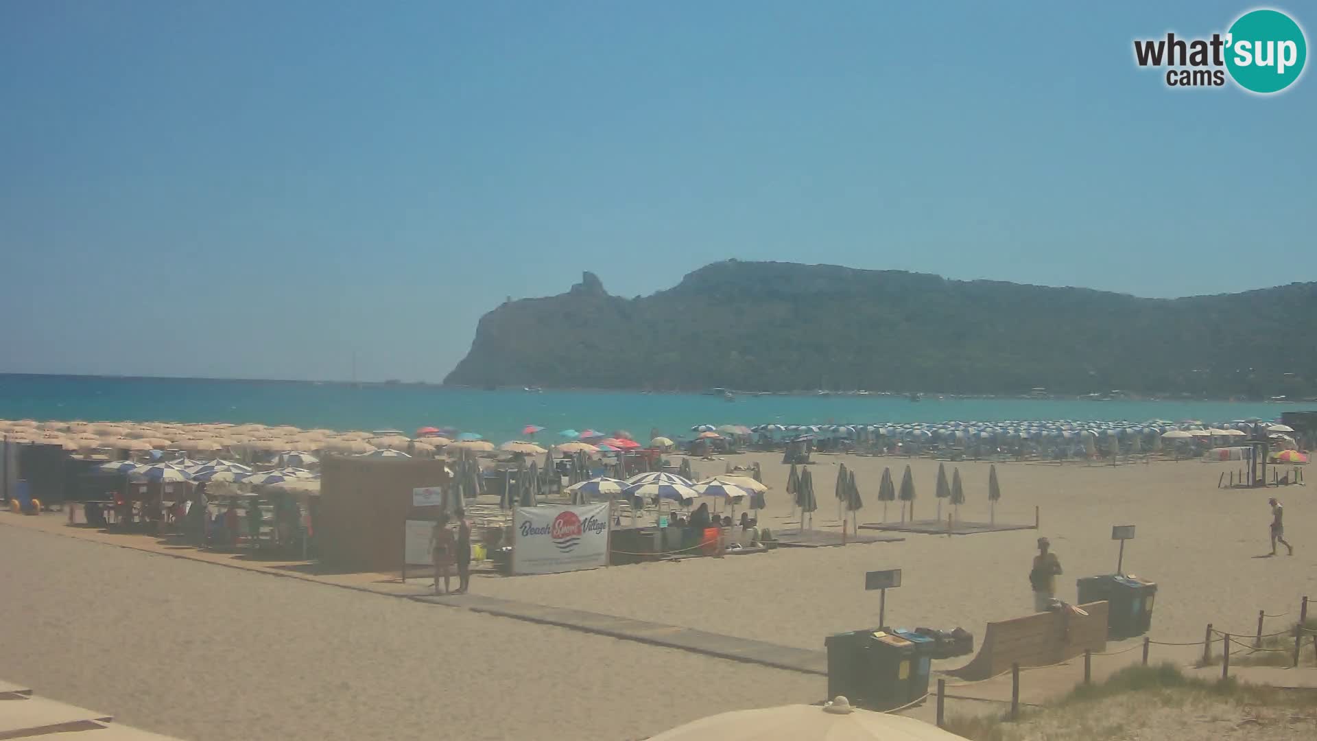 Webcam playa de Poetto | Cagliari | Cerdeña