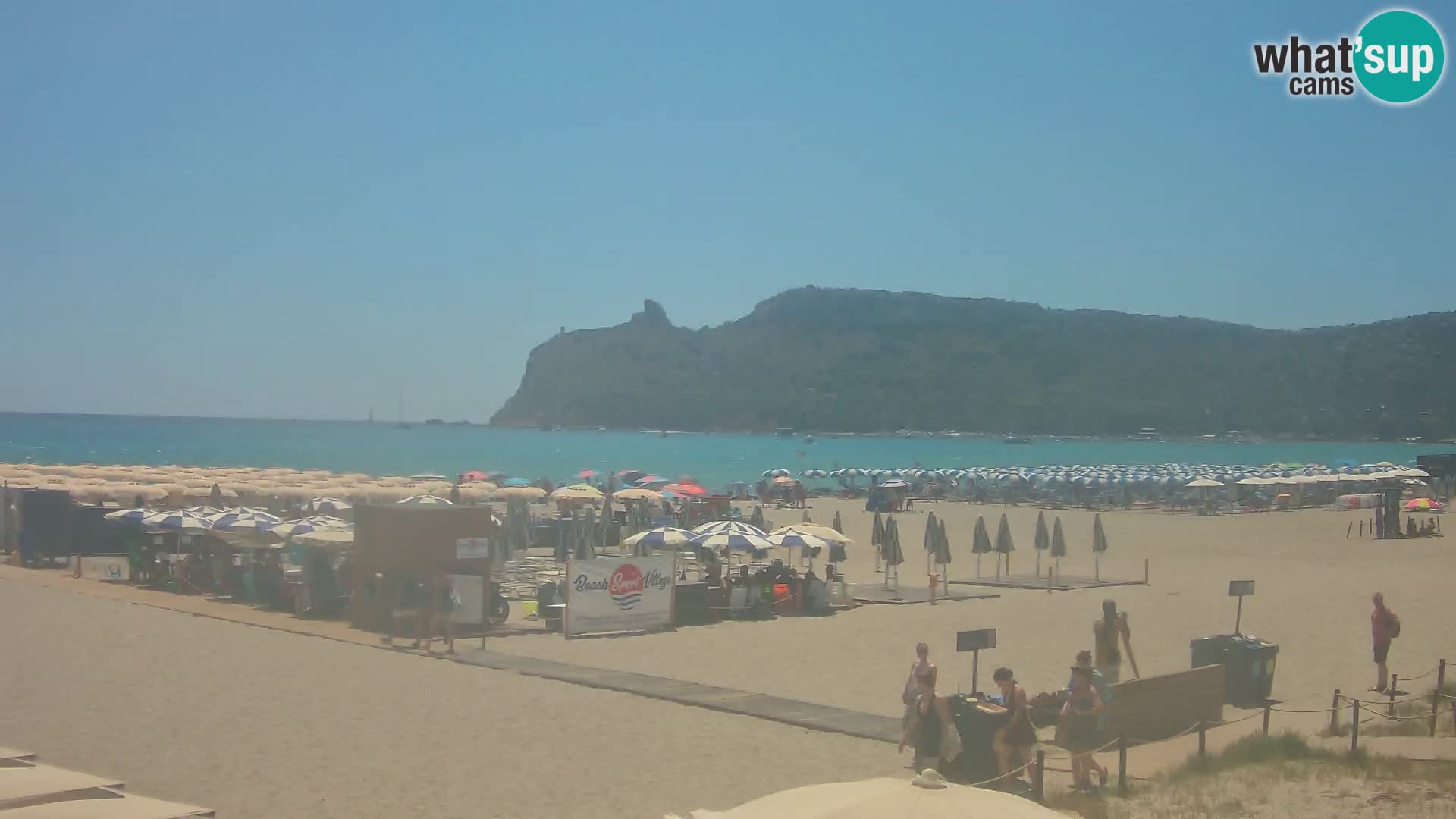 Webcam spiaggia del Poetto | Cagliari | Sardegna